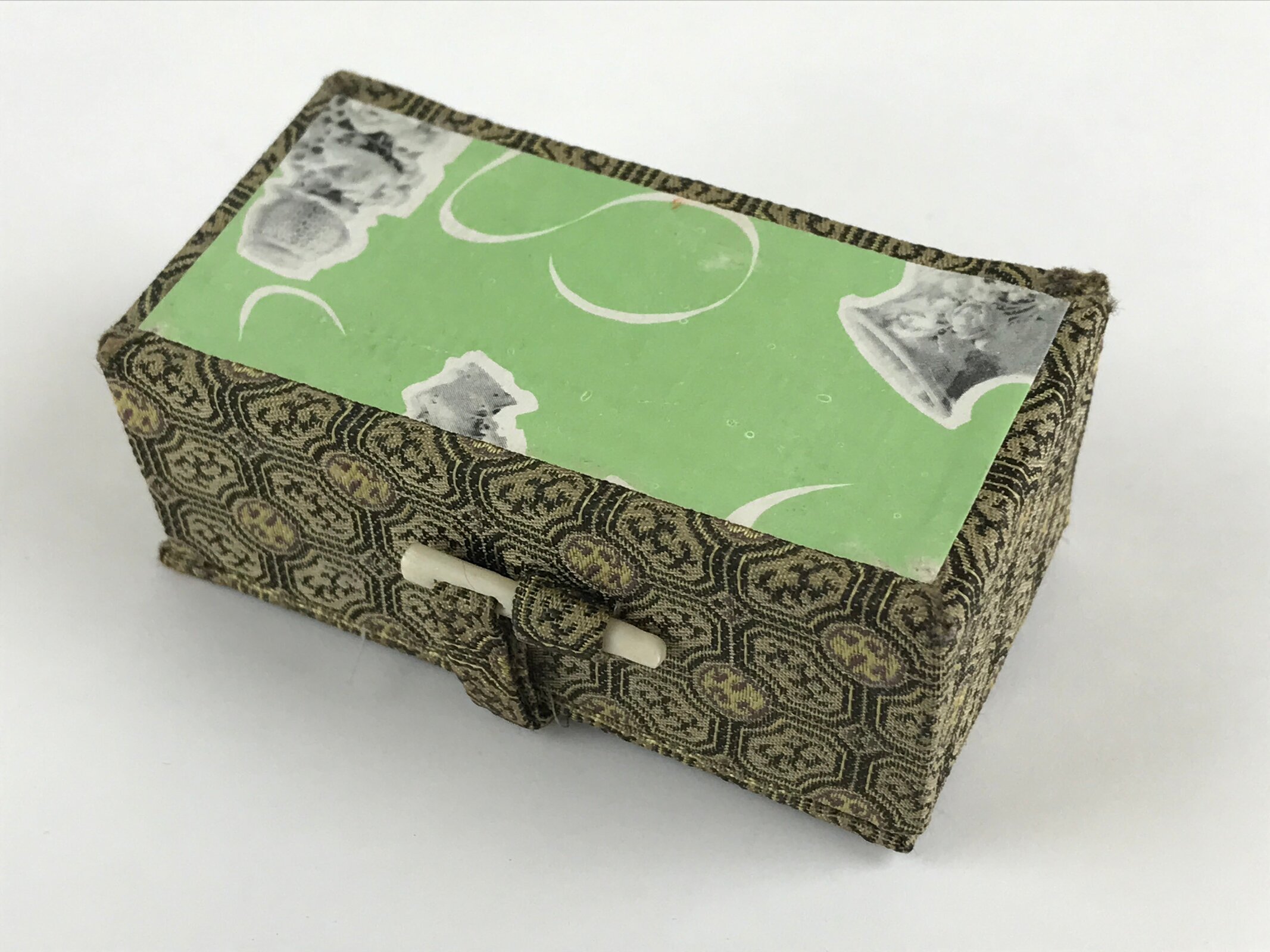 Chinese Carved Stone Stamp Hanko Inkan With Box Vtg Seal Name Signature Kanji HS