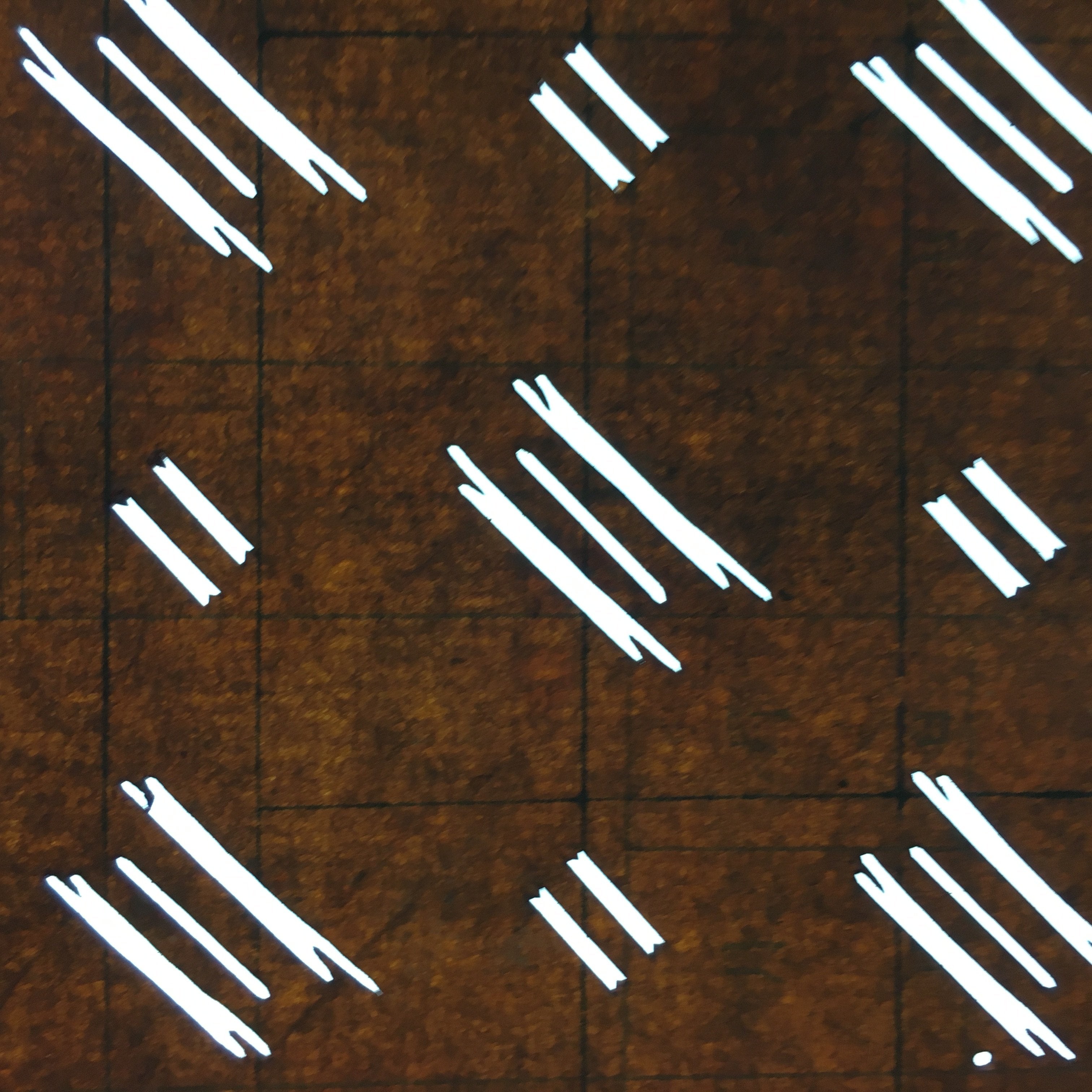 Japanese Antique Ise Katagami Kimono Stencil Edo Era Plus Sign Pattern A316