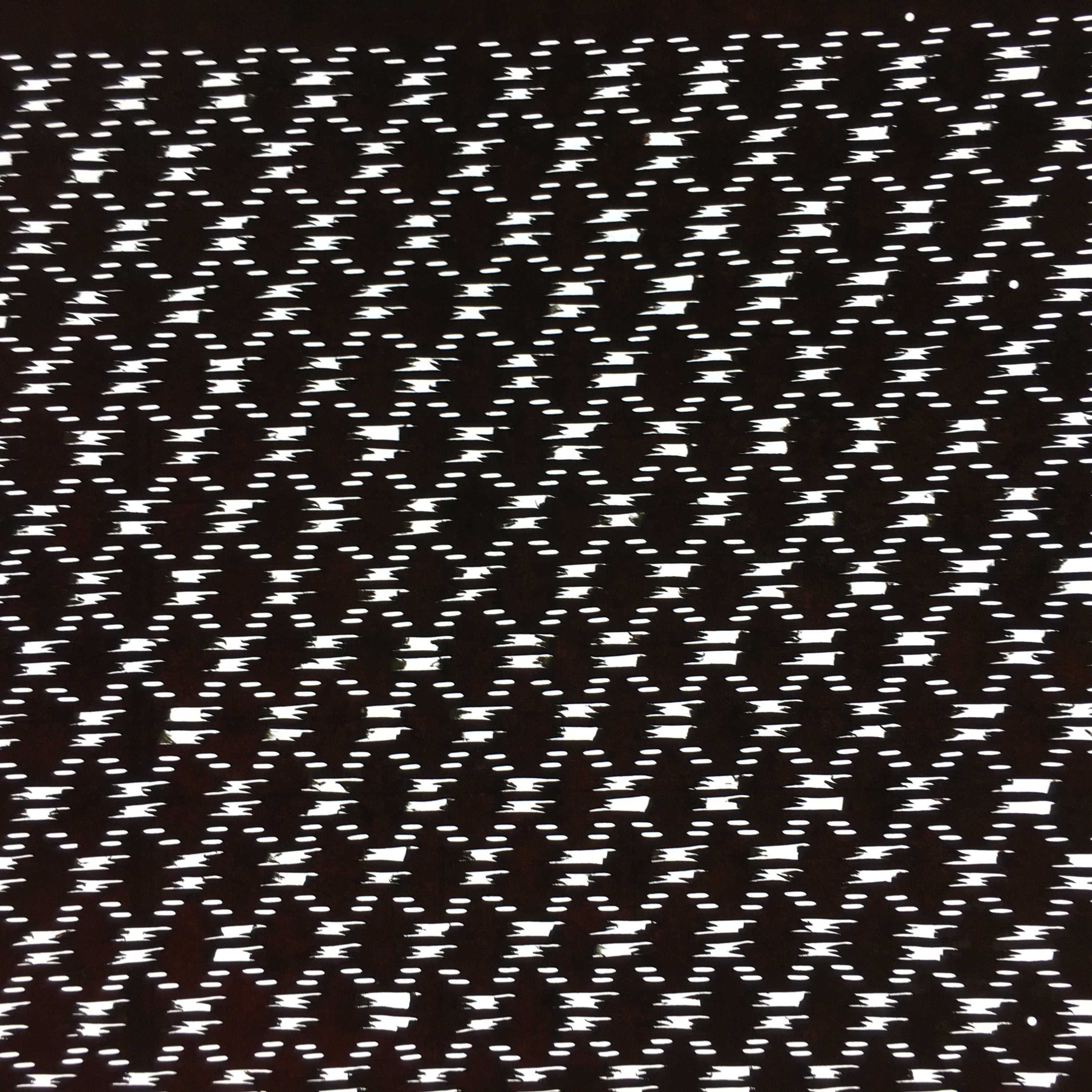 Japanese Antique Ise Katagami Kimono Stencil Edo Era Plus Sign Pattern A339