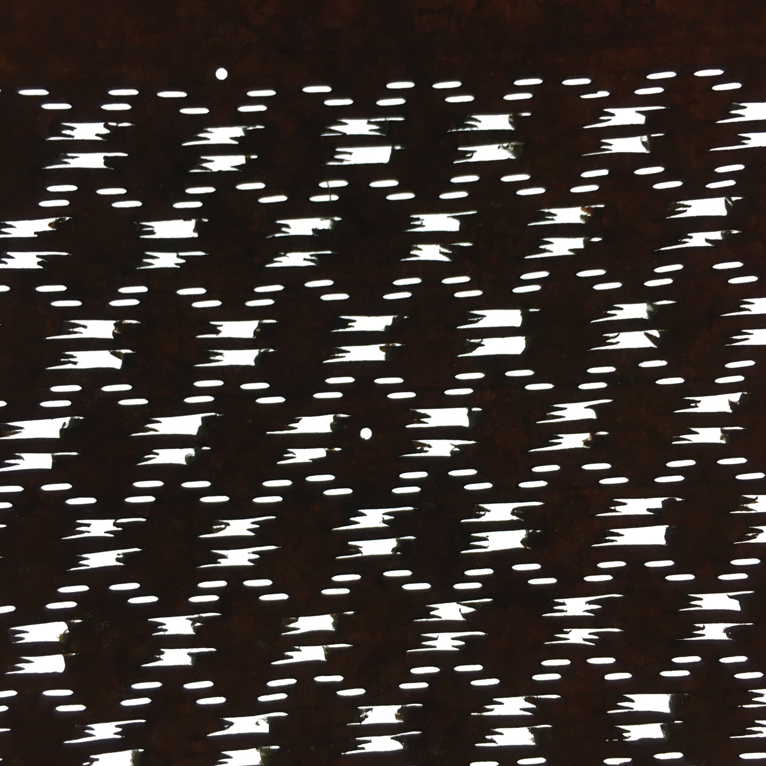 Japanese Antique Ise Katagami Kimono Stencil Edo Era Plus Sign Pattern A339