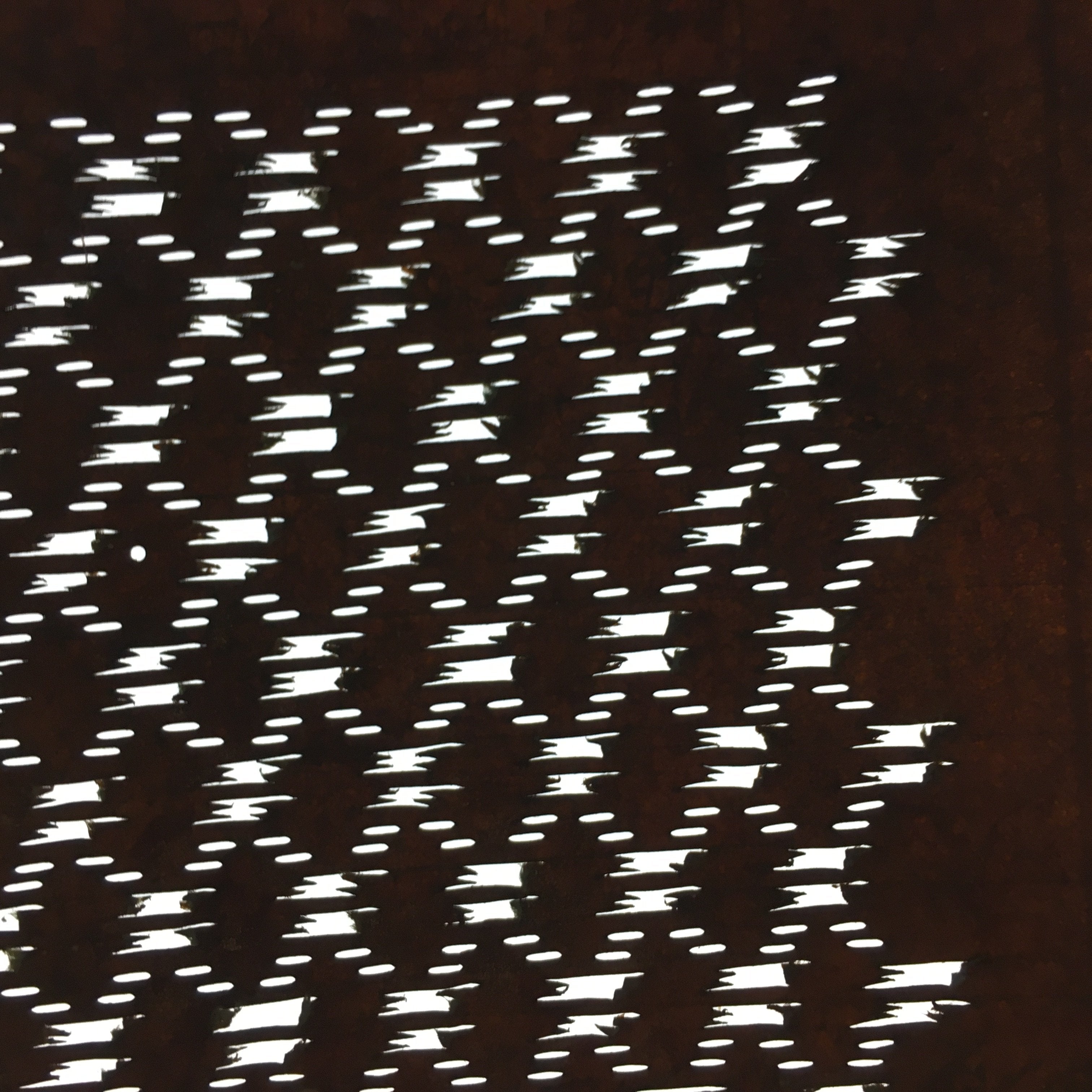 Japanese Antique Ise Katagami Kimono Stencil Edo Era Plus Sign Pattern A339