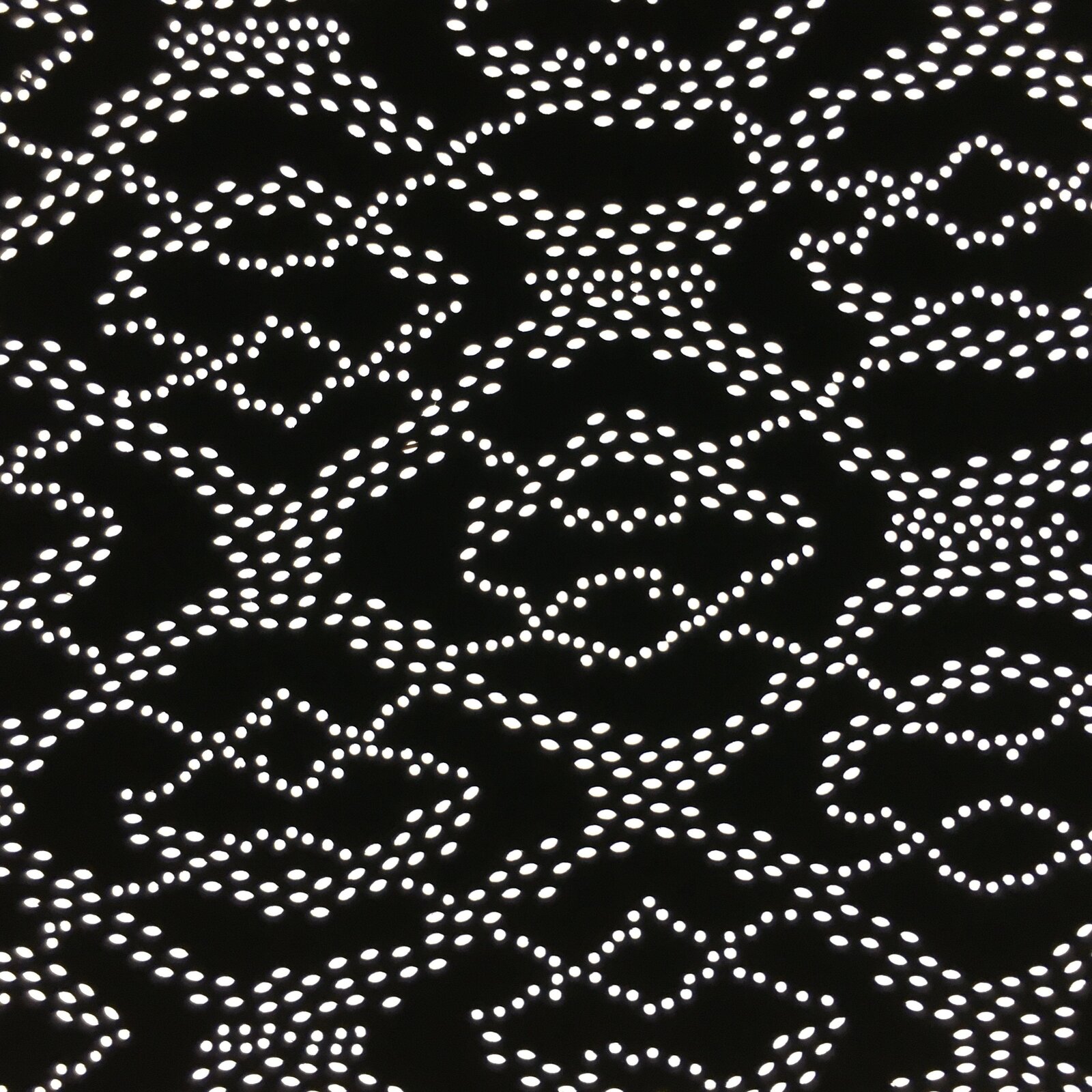 Japanese Antique Ise Katagami Paper Kimono Stencil Edo Folding Fan Pattern A530