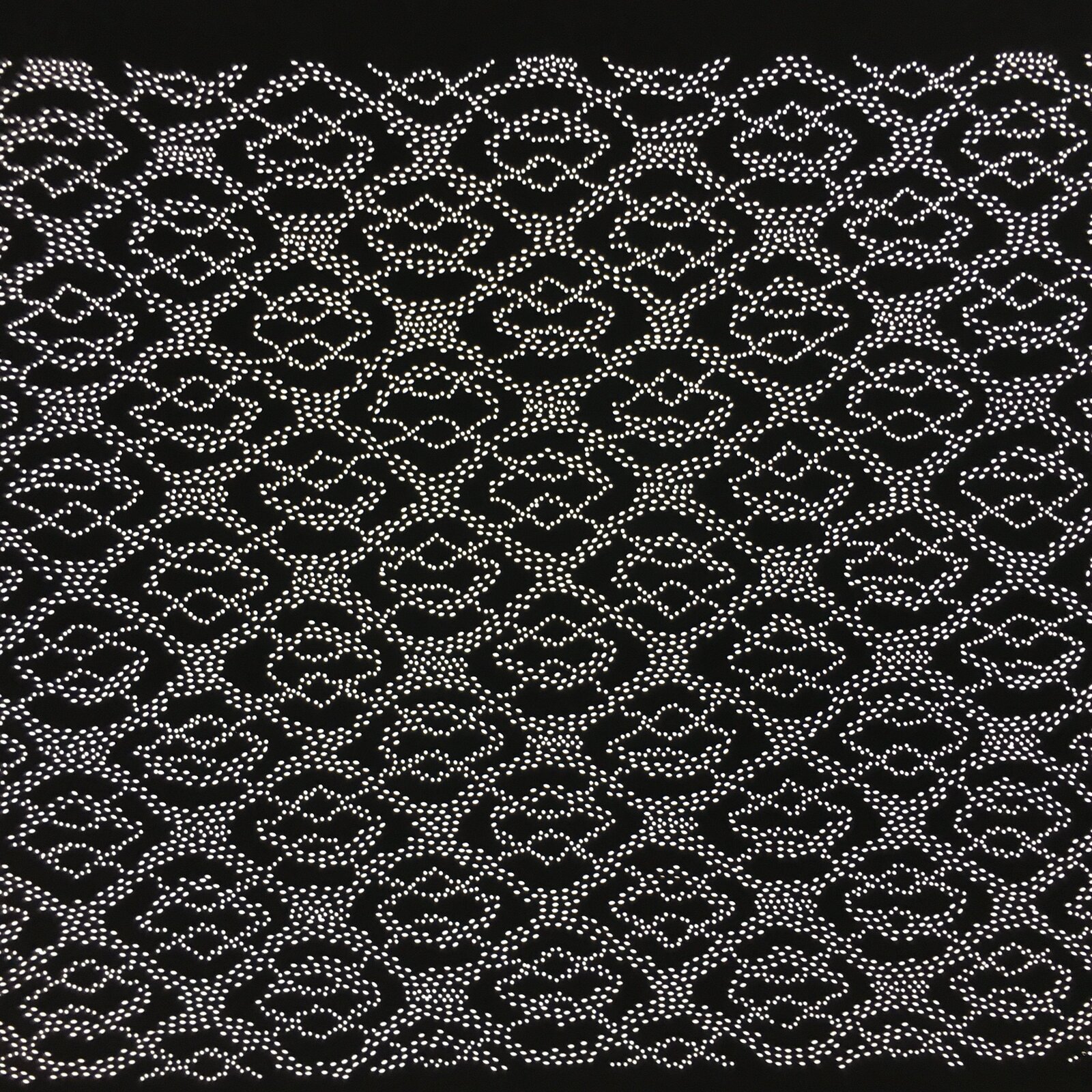 Japanese Antique Ise Katagami Paper Kimono Stencil Edo Folding Fan Pattern A530