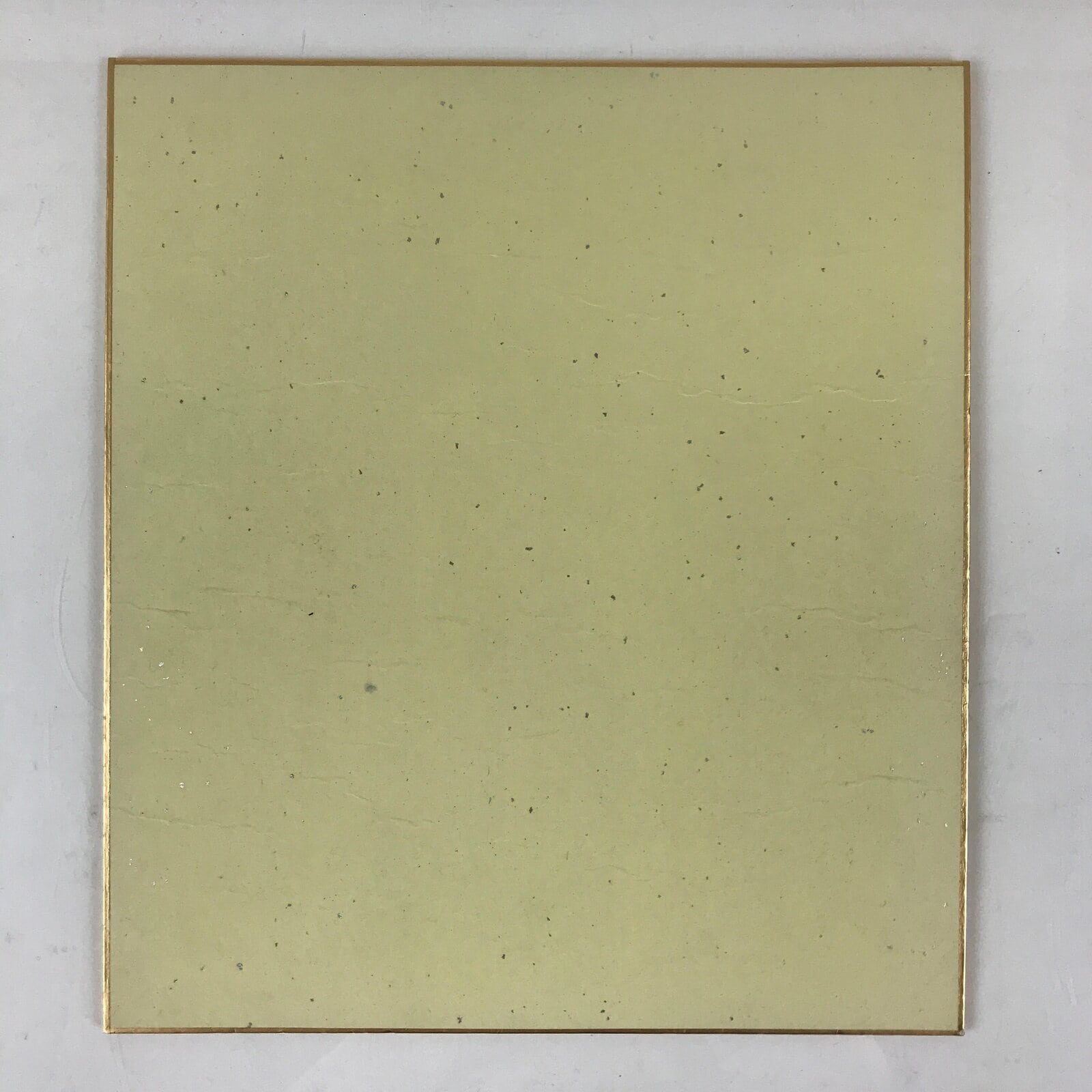 Japanese Art Board Painting Spring Scene Shikishi Paper Camellia Sparrow A485