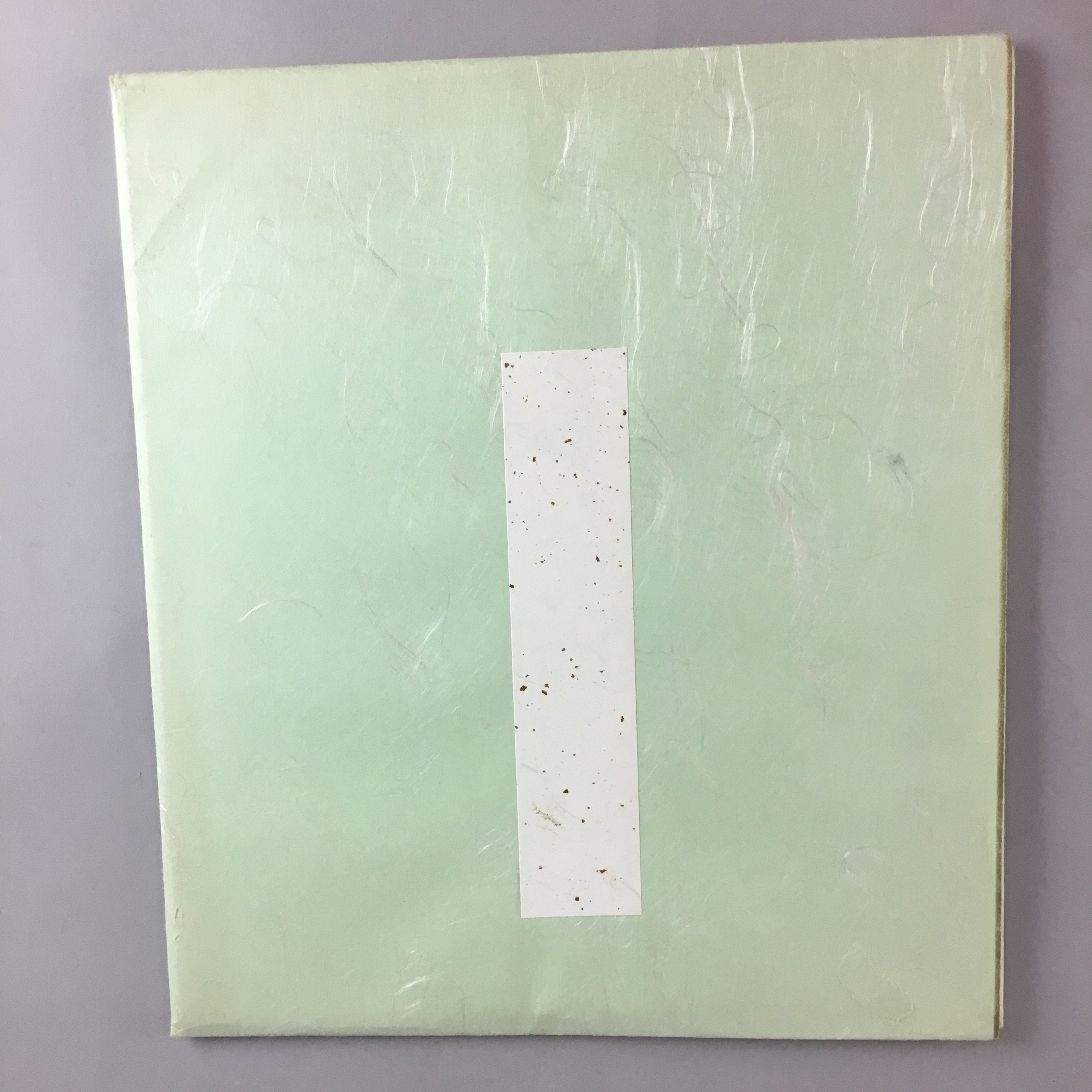 Japanese Art Board Vtg Shikishi Paper Calligraphy Kanji Handwritten A202