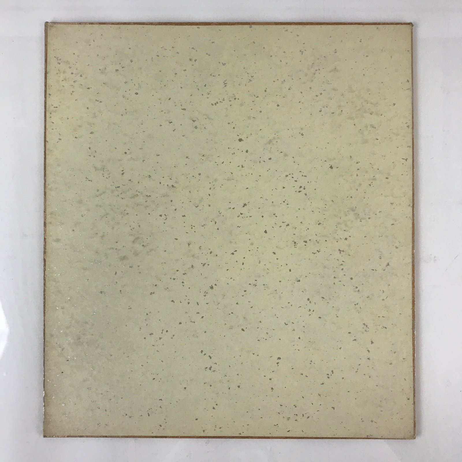 Japanese Art Board Vtg Shikishi Paper Hand Drawn Picture Sansui A445