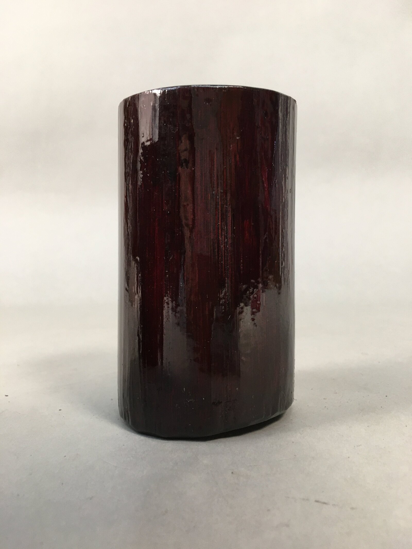 Japanese Bamboo Basket Vtg Flower Vase Ikebana Arrangement Kado B137