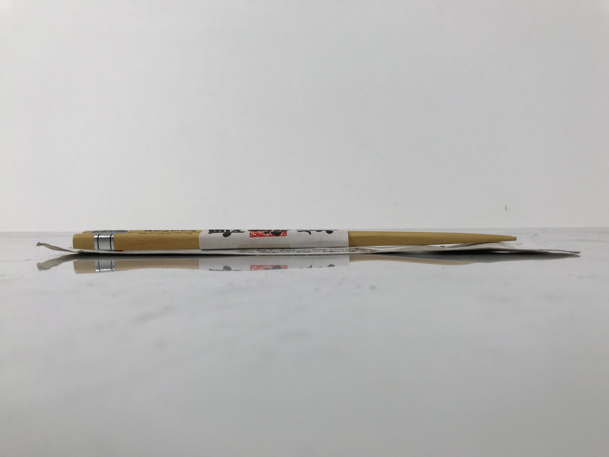 Japanese Bamboo Chopstick Pair Vtg Unused Good Fortune Amulet Longevity JK910