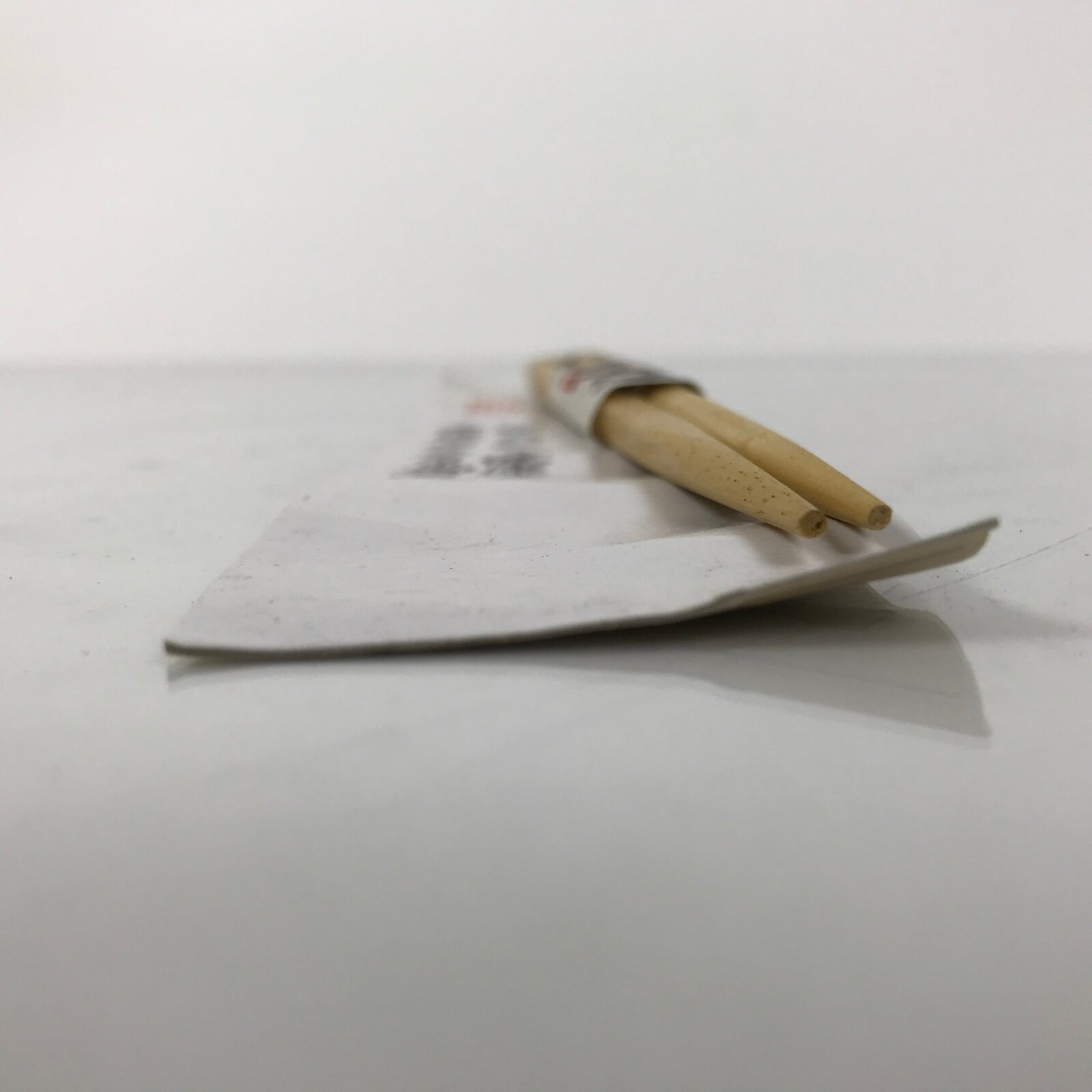 Japanese Bamboo Chopstick Pair Vtg Unused Good Fortune Amulet Longevity JK910