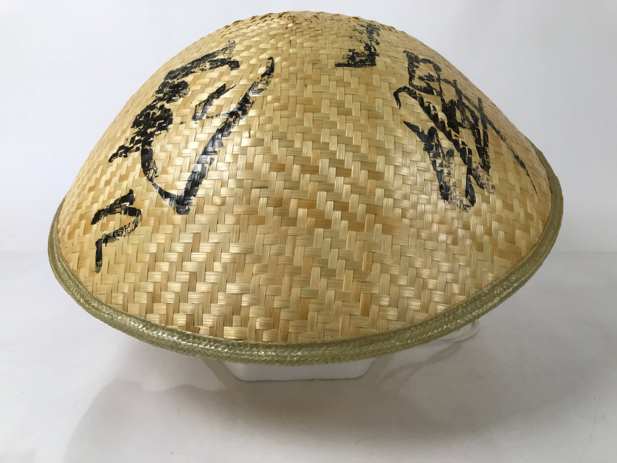 Japanese Bamboo Henro Kasa Hat Sugegasa Vtg Pilgrimage Sun Protection B248
