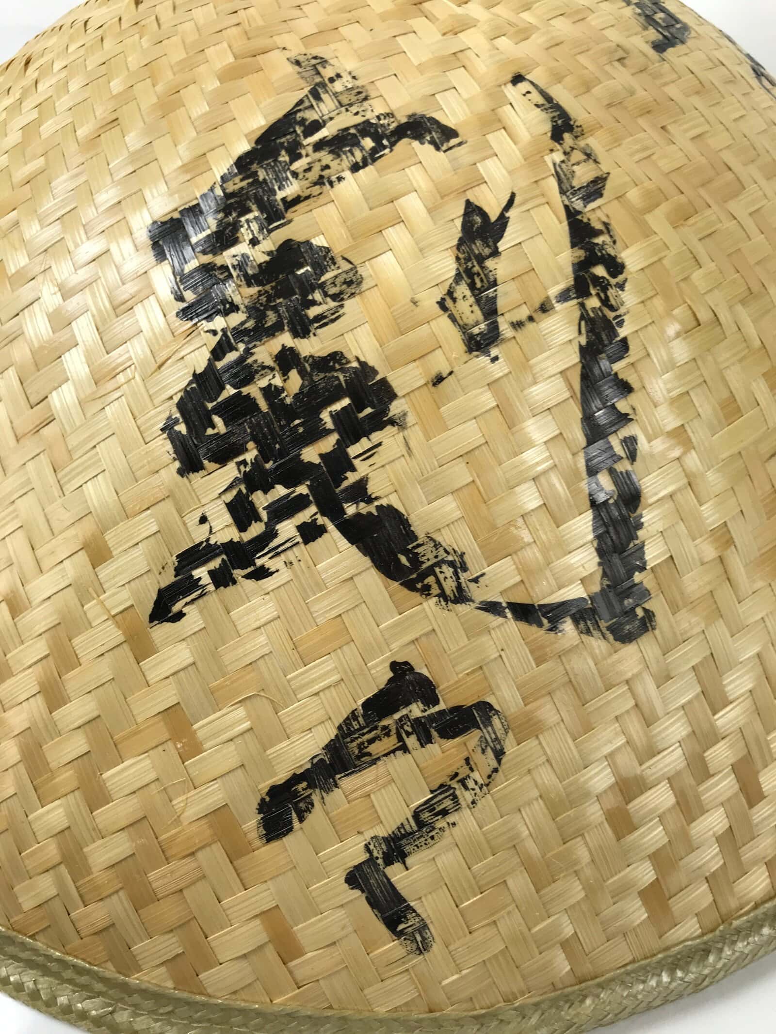 Japanese Bamboo Henro Kasa Hat Sugegasa Vtg Pilgrimage Sun Protection B248