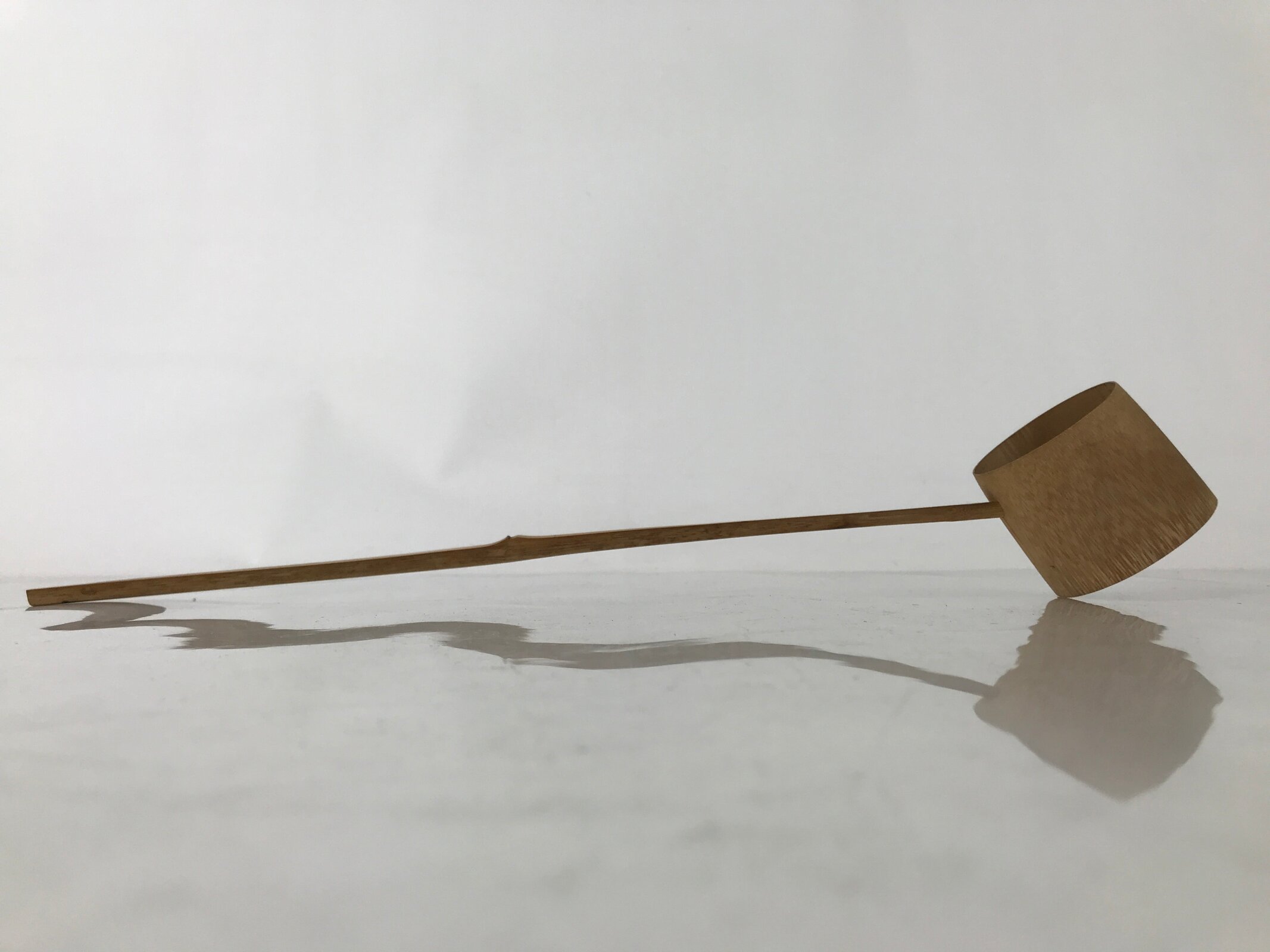 Japanese Bamboo Tea Ceremony Water Scoop Hishaku Sado Ladle Utensil TG176