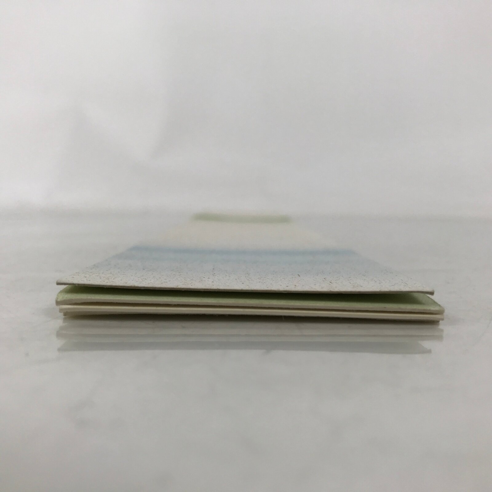 Japanese Blank Tanzaku Shikishi Art Board Set 4pcs Gold Blue Green Design A749