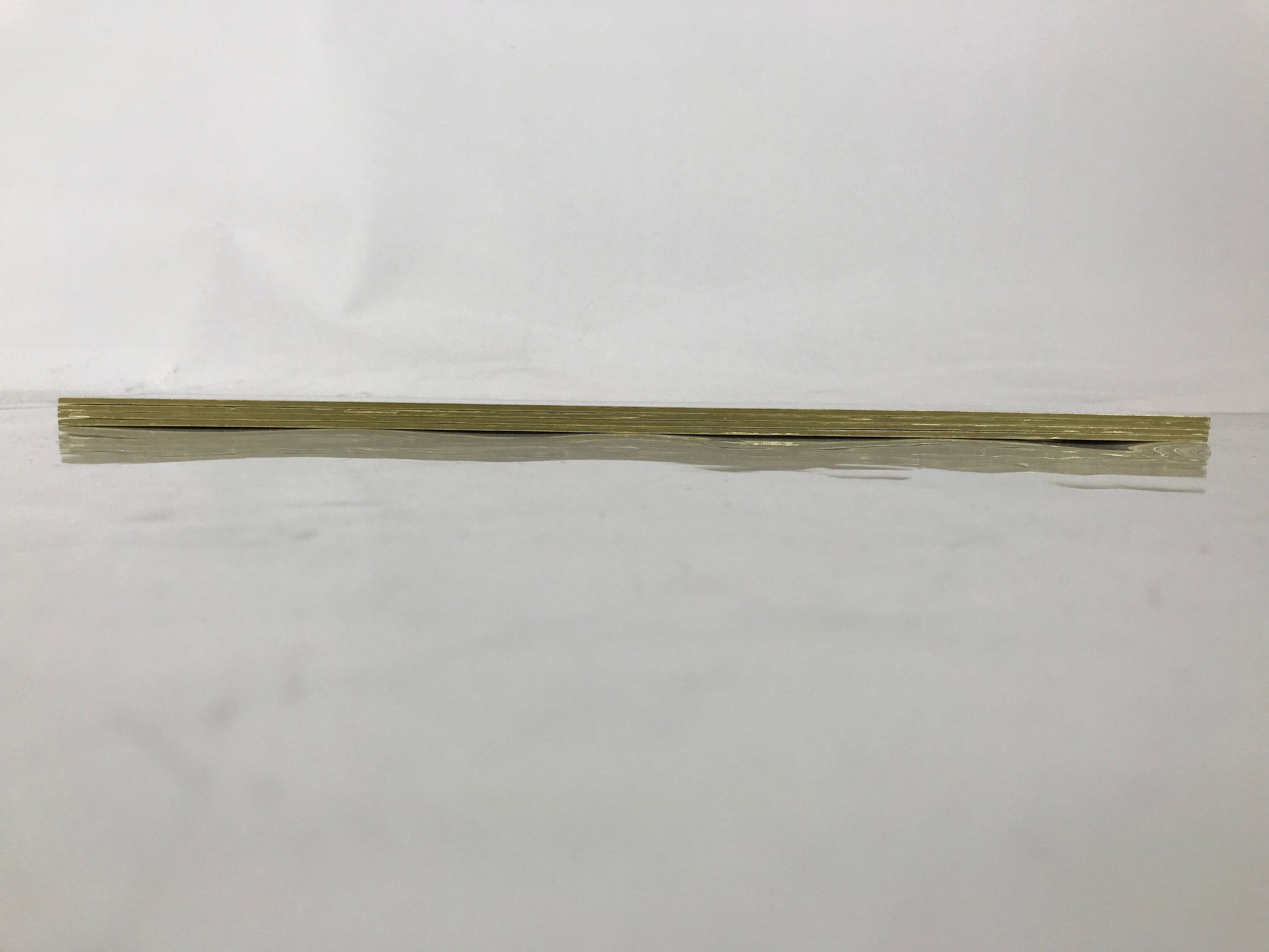 Japanese Blank Tanzaku Shikishi Art Board Set Vtg 4pcs White Gold Border A747