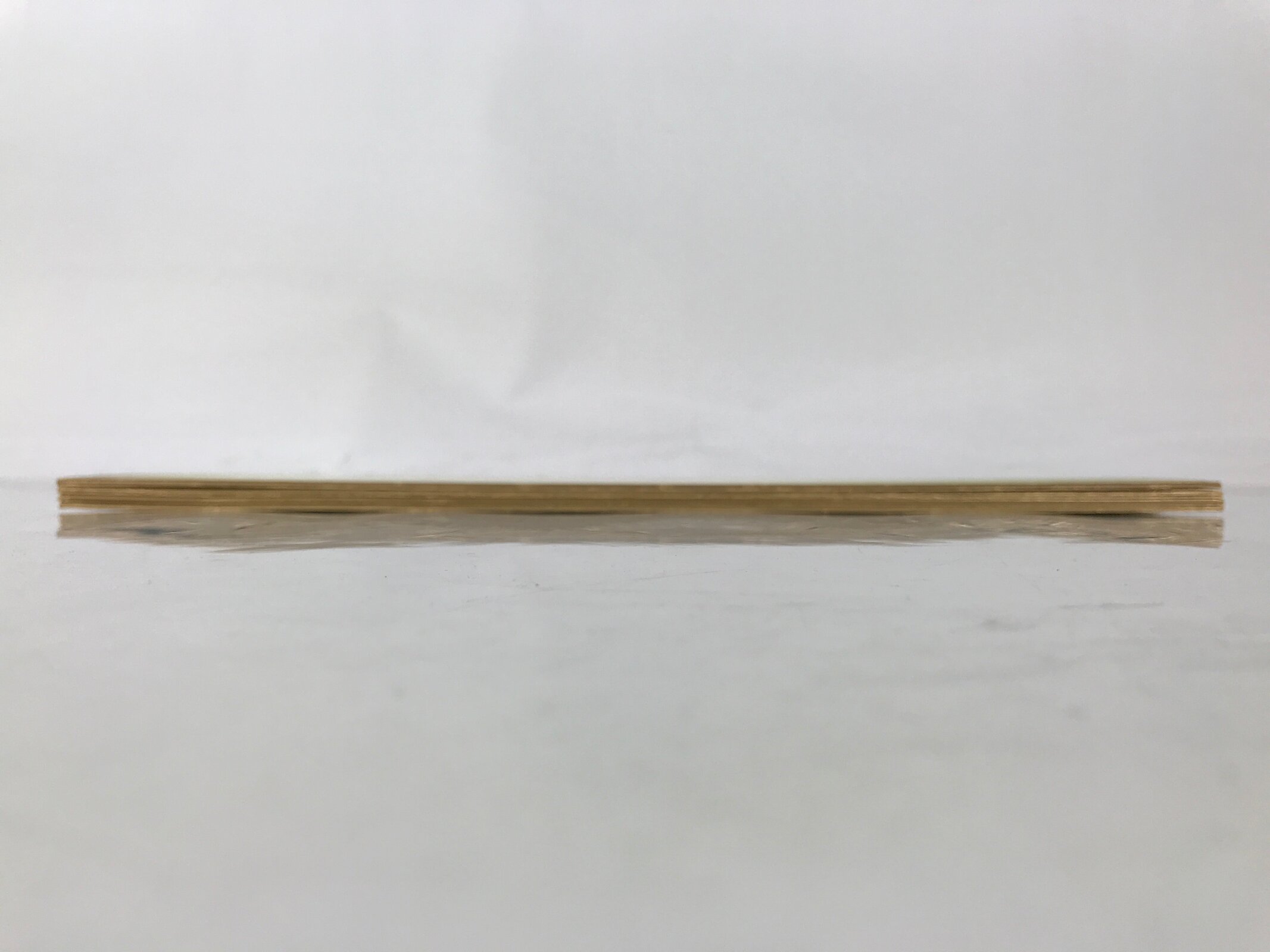 Japanese Blank Tanzaku Shikishi Art Board Set Vtg 4pcs Yellow Green Purple A742