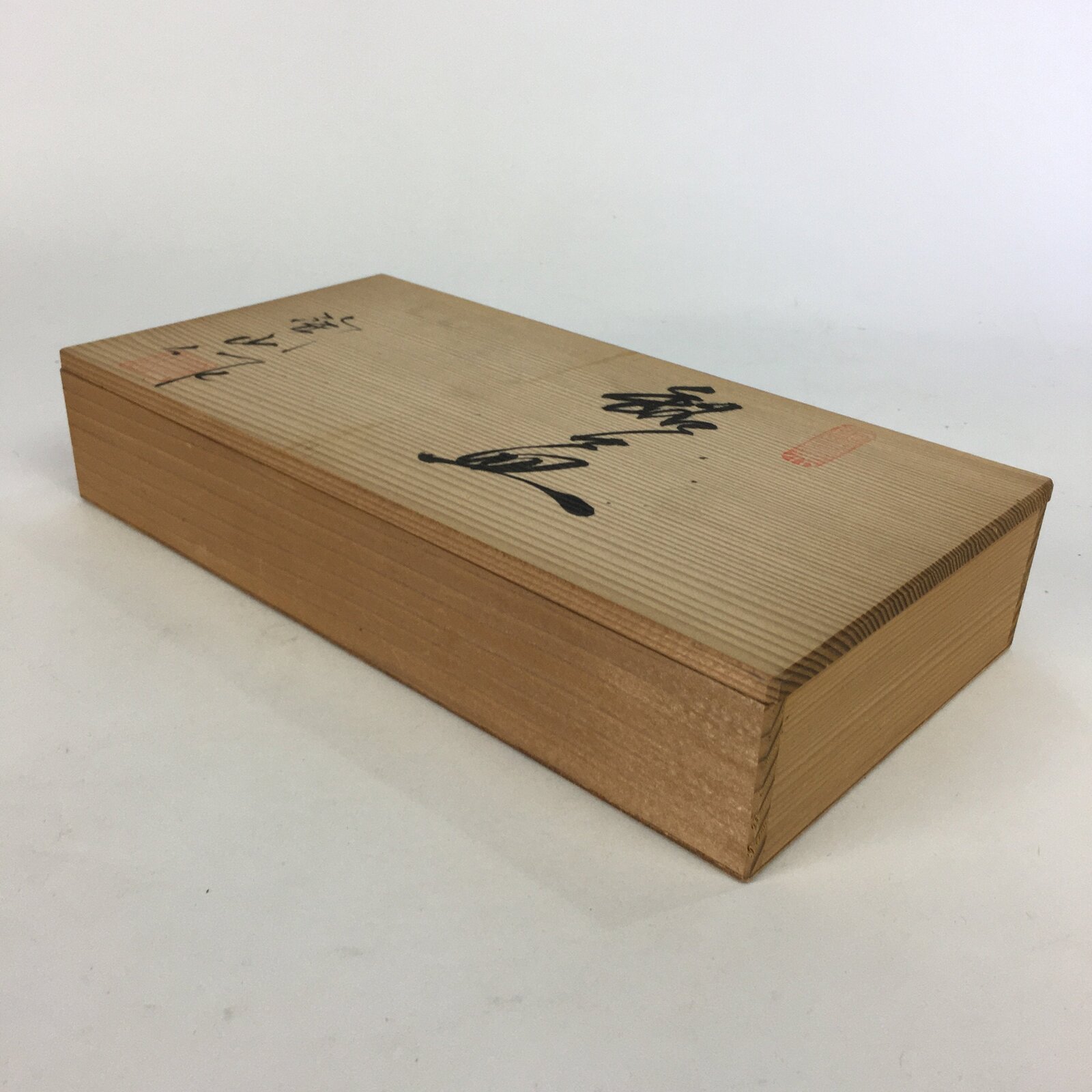 Japanese Boxed Ceramic Plate 5pc Kiseto ware Kozara Vtg Round Pottery Yellow PX5