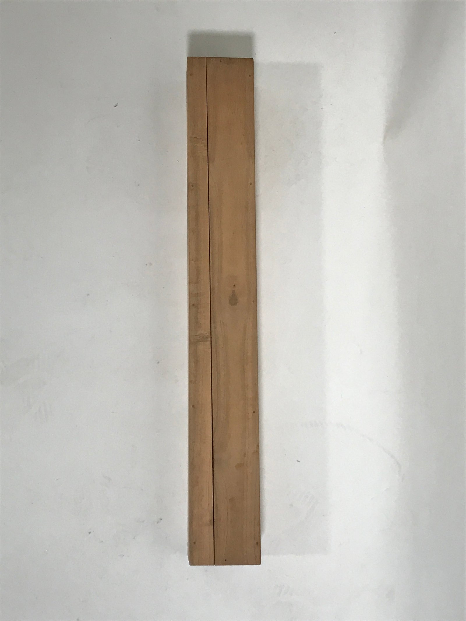 Japanese Boxed Hanging Scroll Kakejiku Vtg Men Boat River Mountains Color KJ138