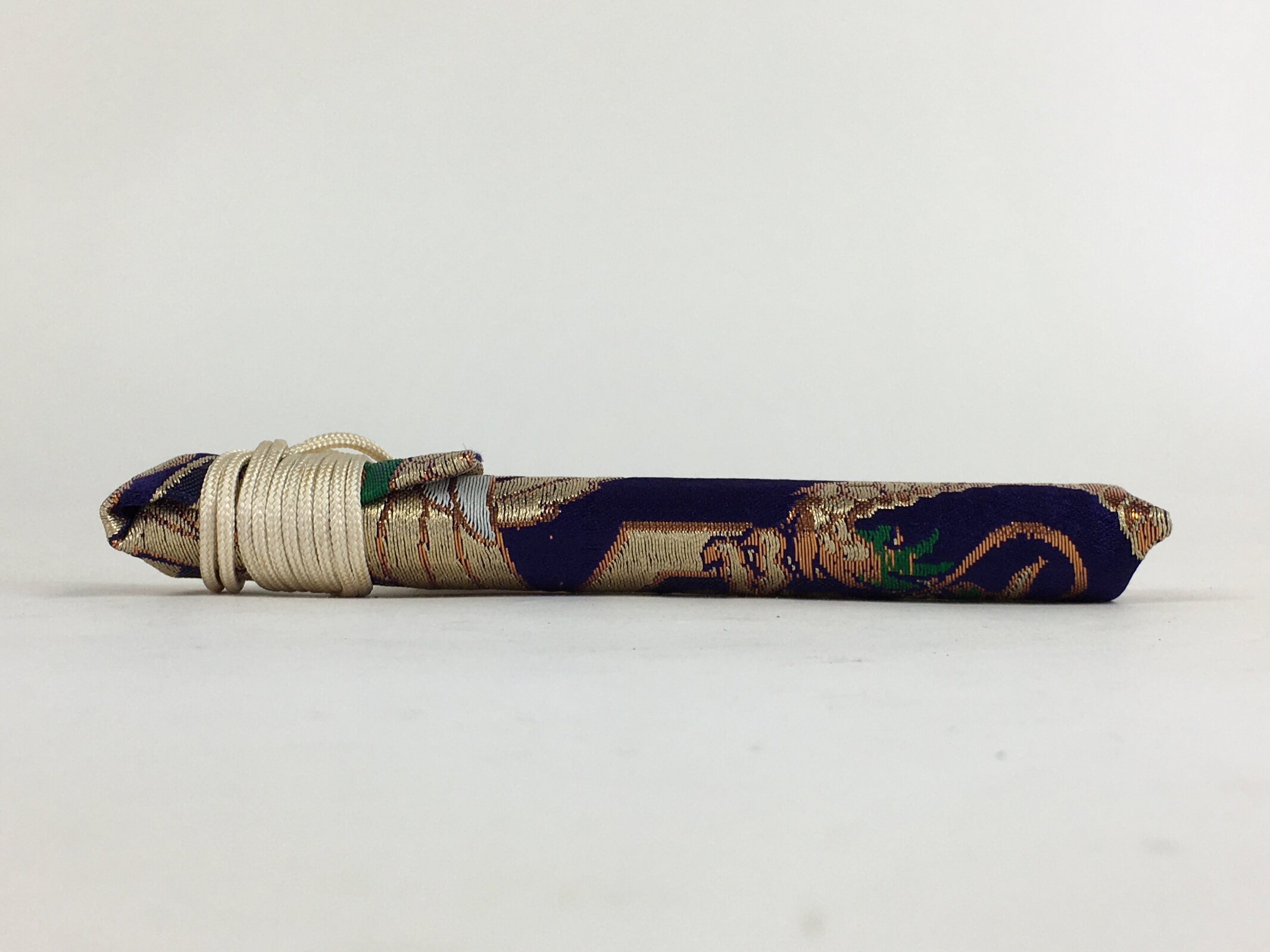 Japanese Boxed Kimono Accessory Vtg Kaiken Small Sword Case Shichigosan PX617