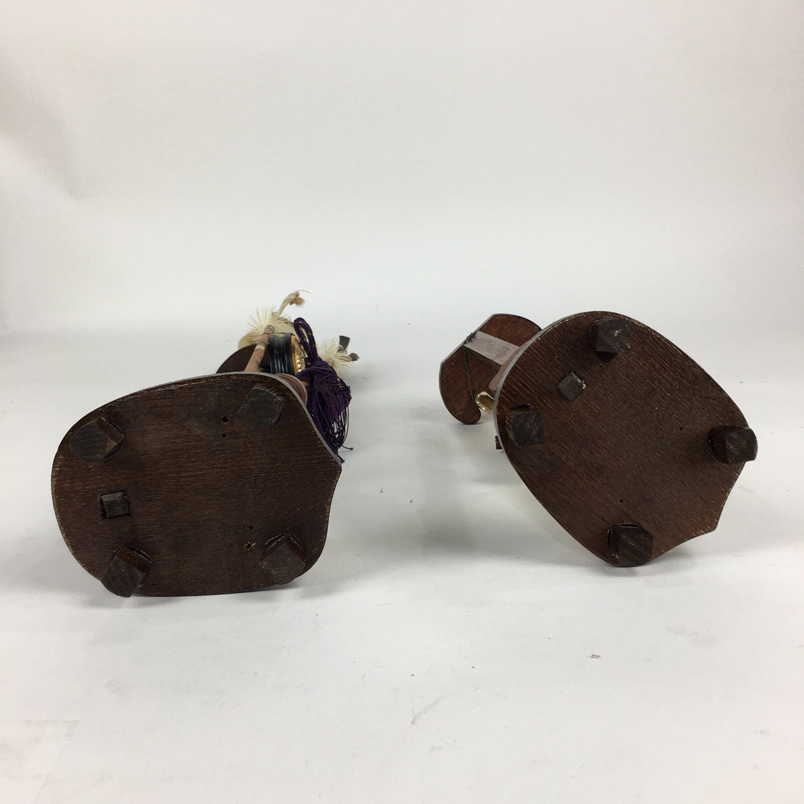 Japanese Boy's Day Bow Arrow And Sword Display Stand Set Vtg Amulet ID425