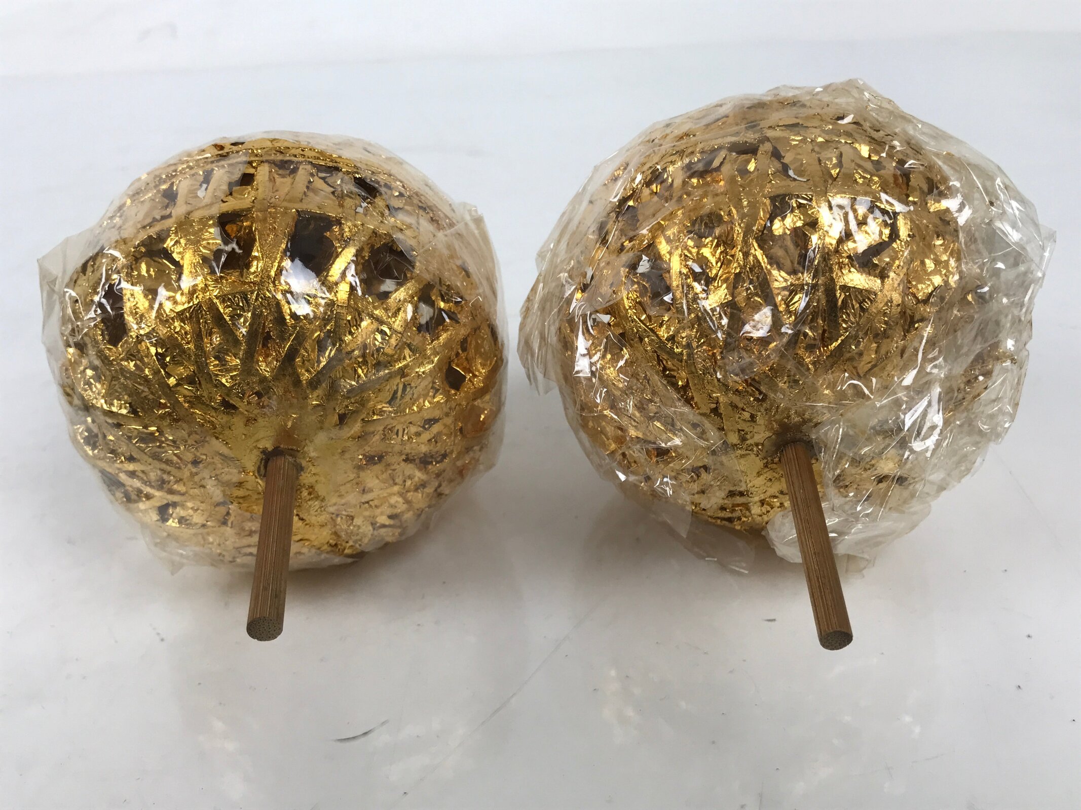 Japanese Boys' Day Koinobori Indoor Carp Streamer Display Vtg 2 Stands ID625