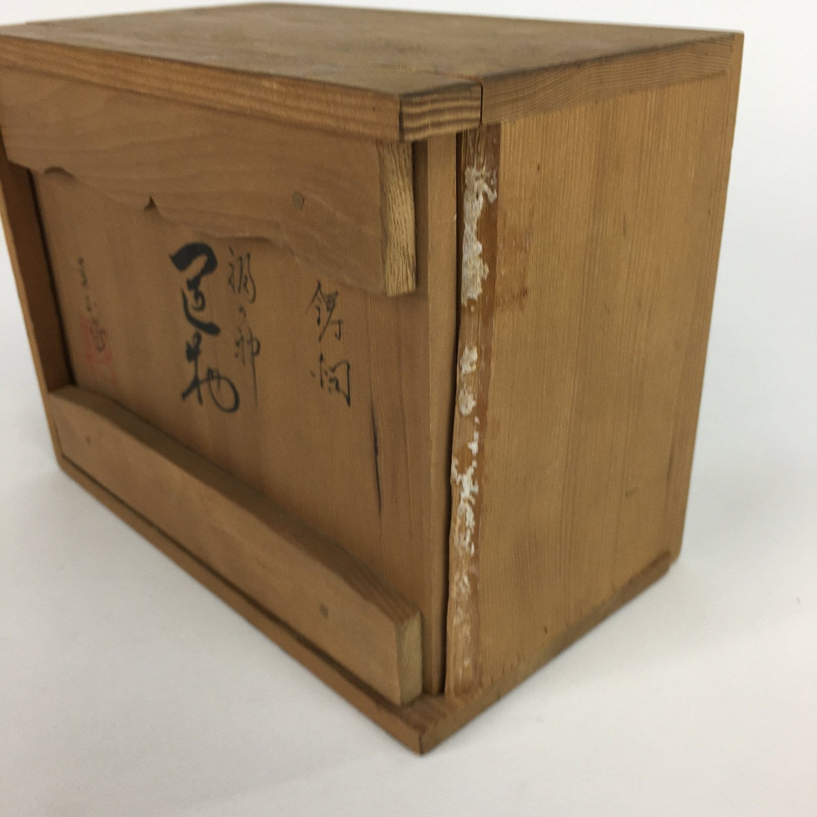 Japanese Bronze Statue Vtg 7 Lucky Gods Ebisu Daikokuten Wooden Box PX543