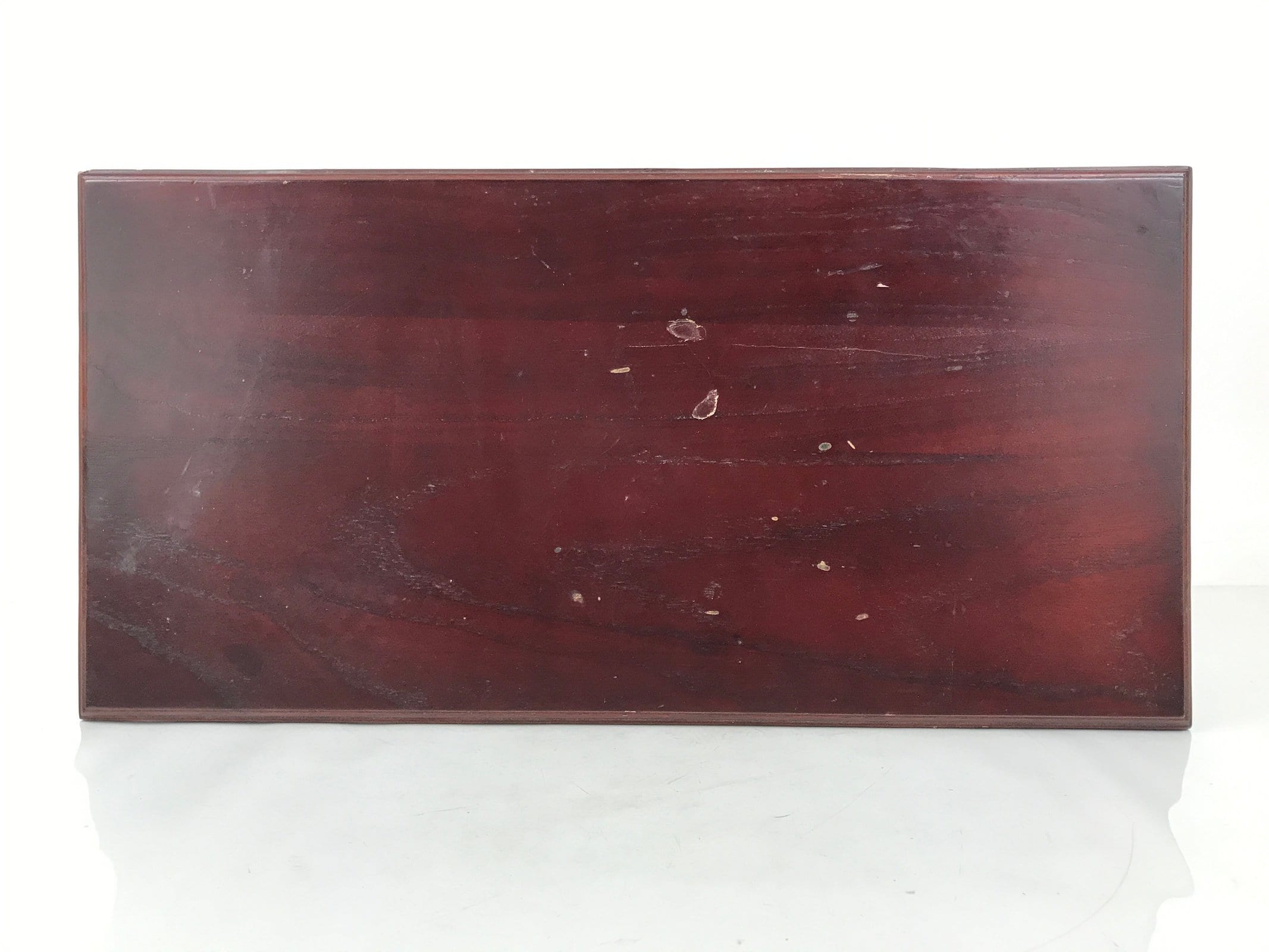 Japanese Buddhist Altar Brushed Lacquer Folding Kyozukue Offering Table BA707