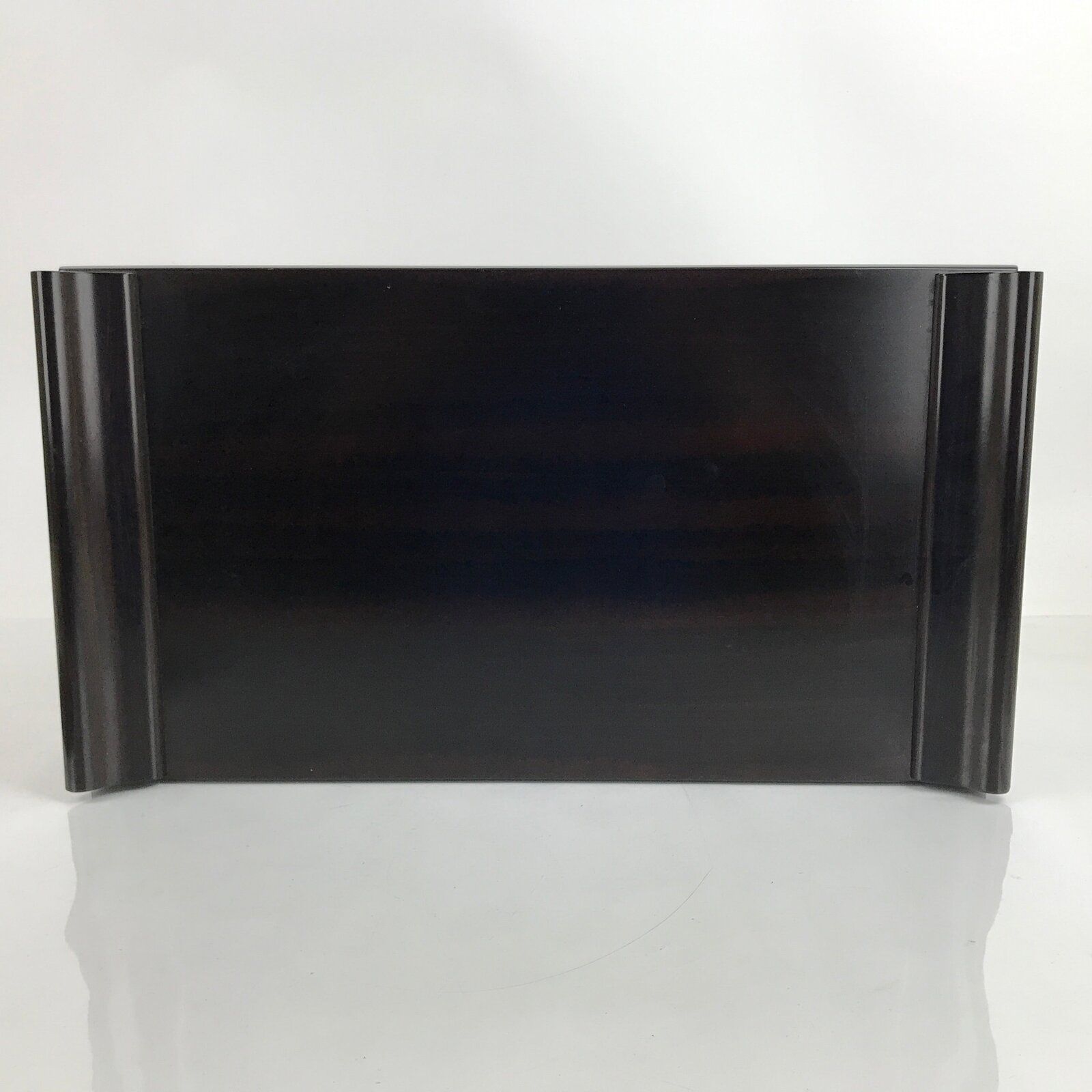 Japanese Buddhist Altar Brushed Lacquer Wood Offering Table Vtg Kyozukue BA373