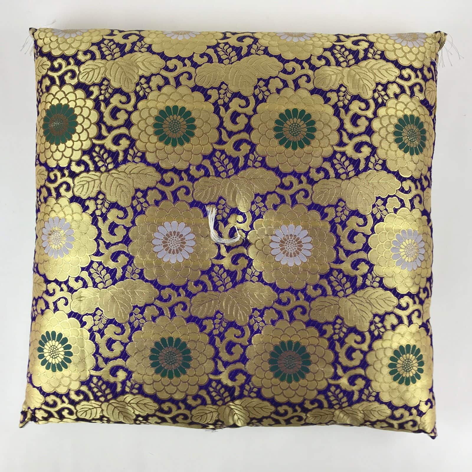 Japanese Buddhist Altar Doushi Zabuton Floor Pillow Temple Cushion Gold BA201