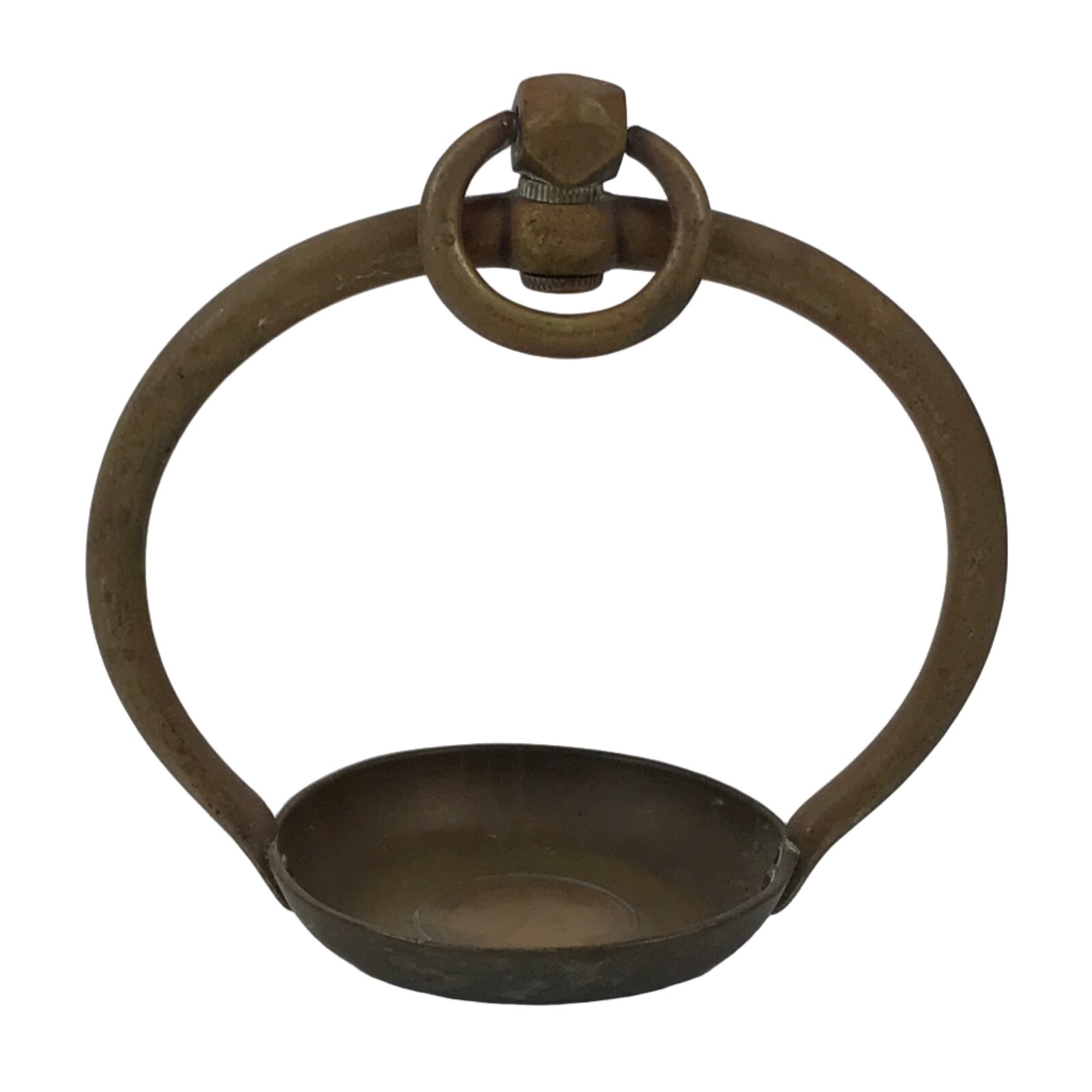 Japanese Buddhist Altar Fitting Brass Hanging Lantern Vtg Rinto Spare Part BA798