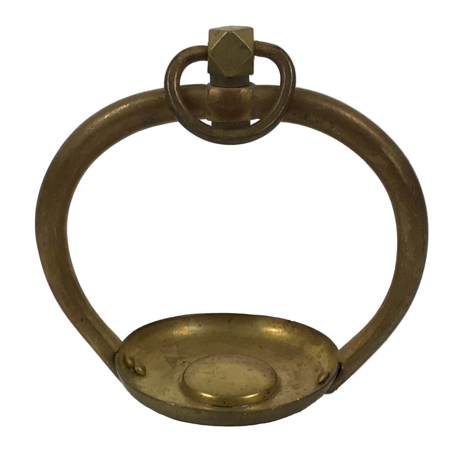 Japanese Buddhist Altar Fitting Brass Hanging Lantern Vtg Rinto Spare Part BA799