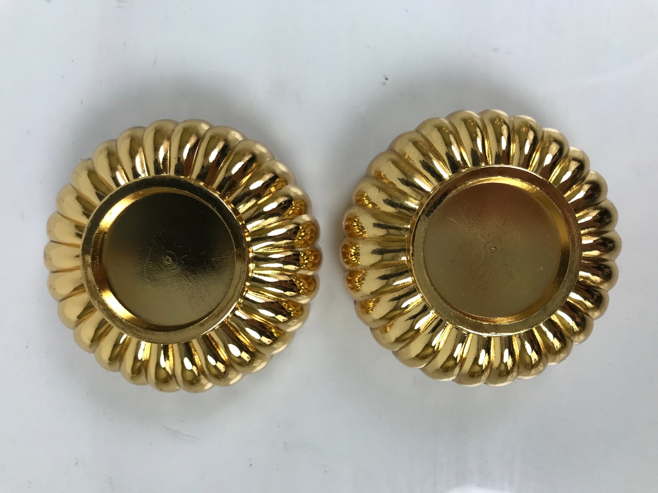 Japanese Buddhist Altar Fitting Brass Hanging Rinto Lantern Butsudan Gold BA840