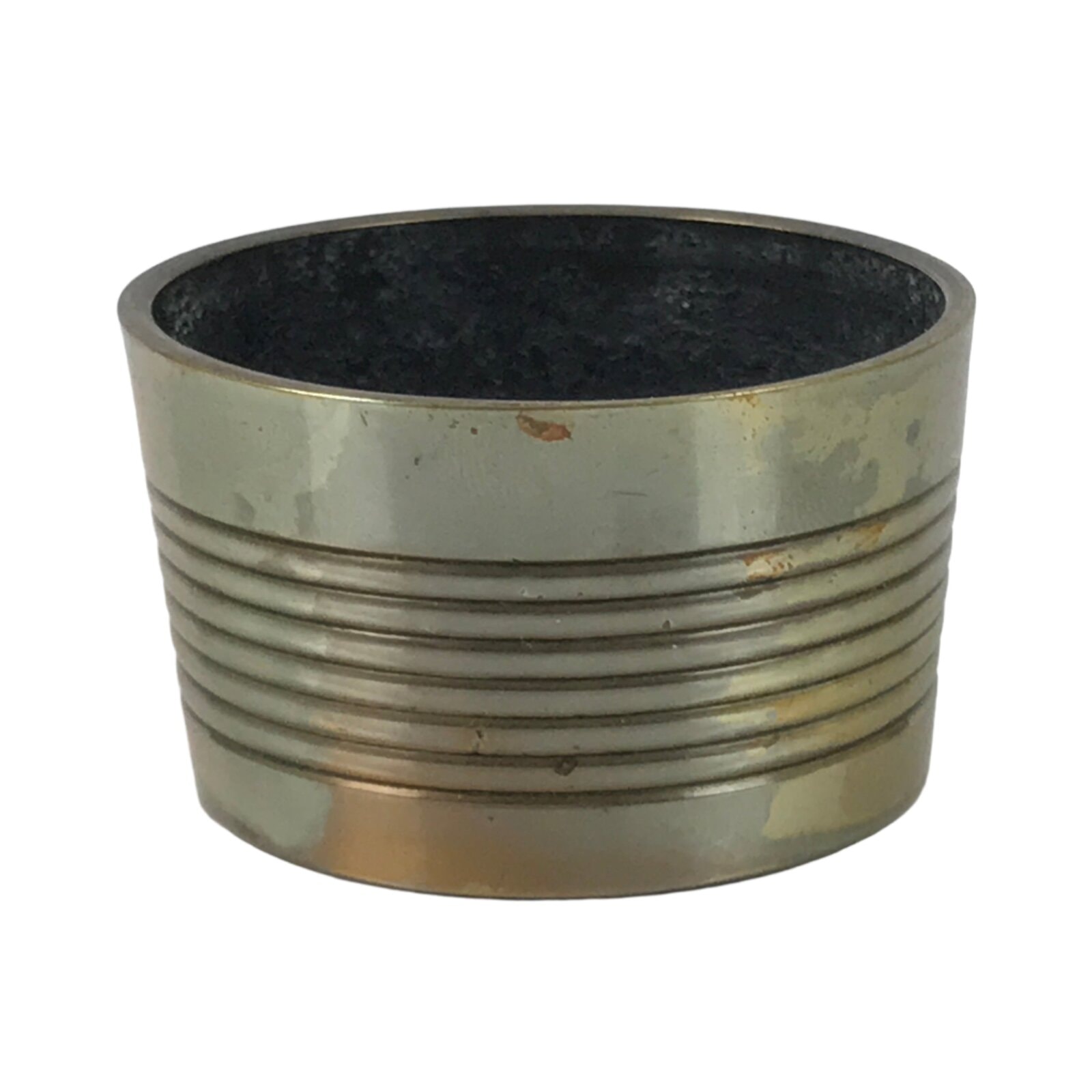 Japanese Buddhist Altar Fitting Brass Incense Burner Vtg Koro Cup Gold BA570