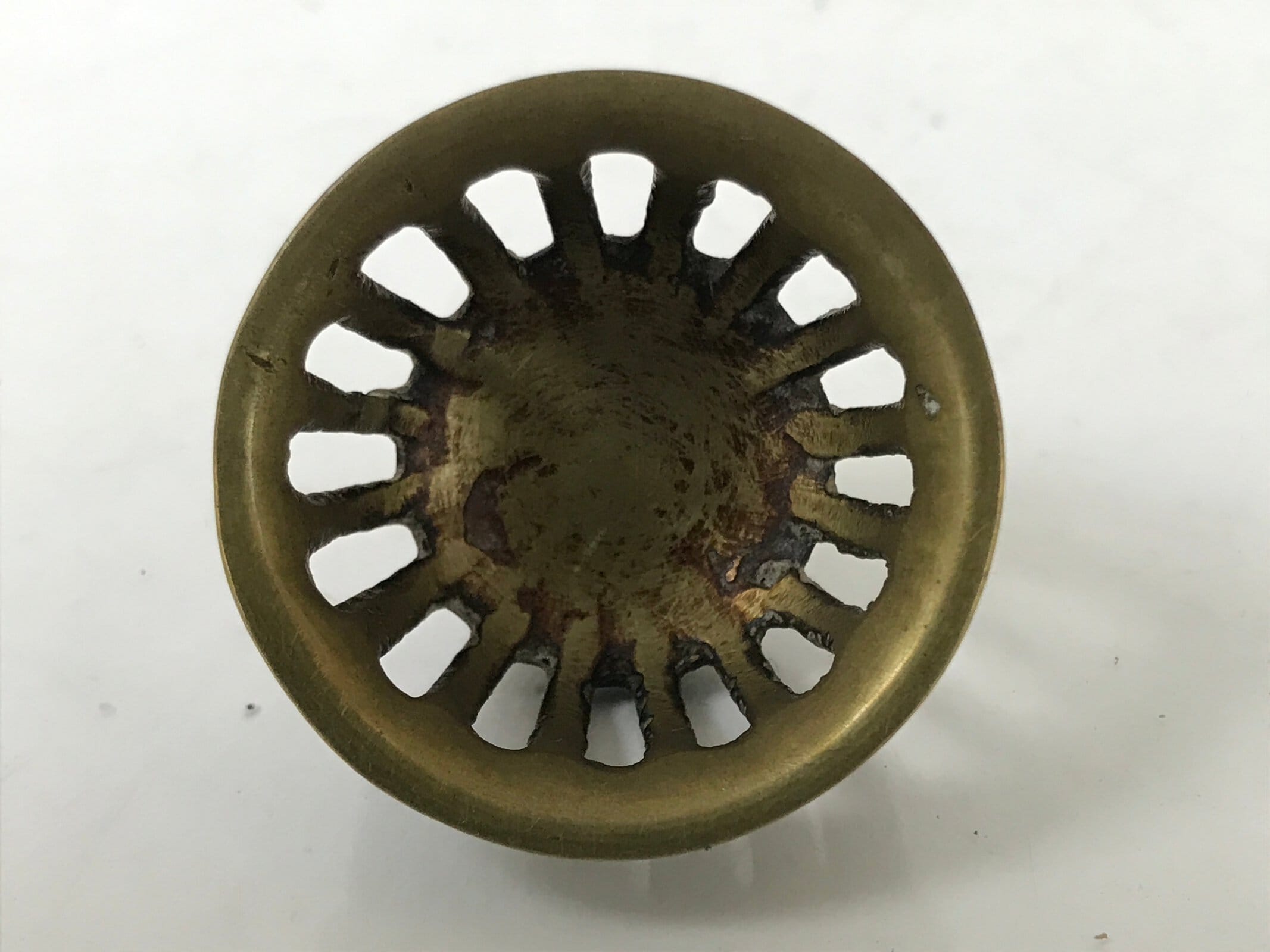 Japanese Buddhist Altar Fitting Brass Incense Burner Vtg Koro Simple Brown BA530