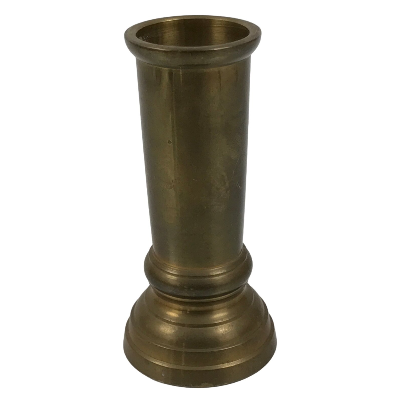 Japanese Buddhist Altar Fitting Brass Metal Incense Holder Vtg Senkousashi BA730