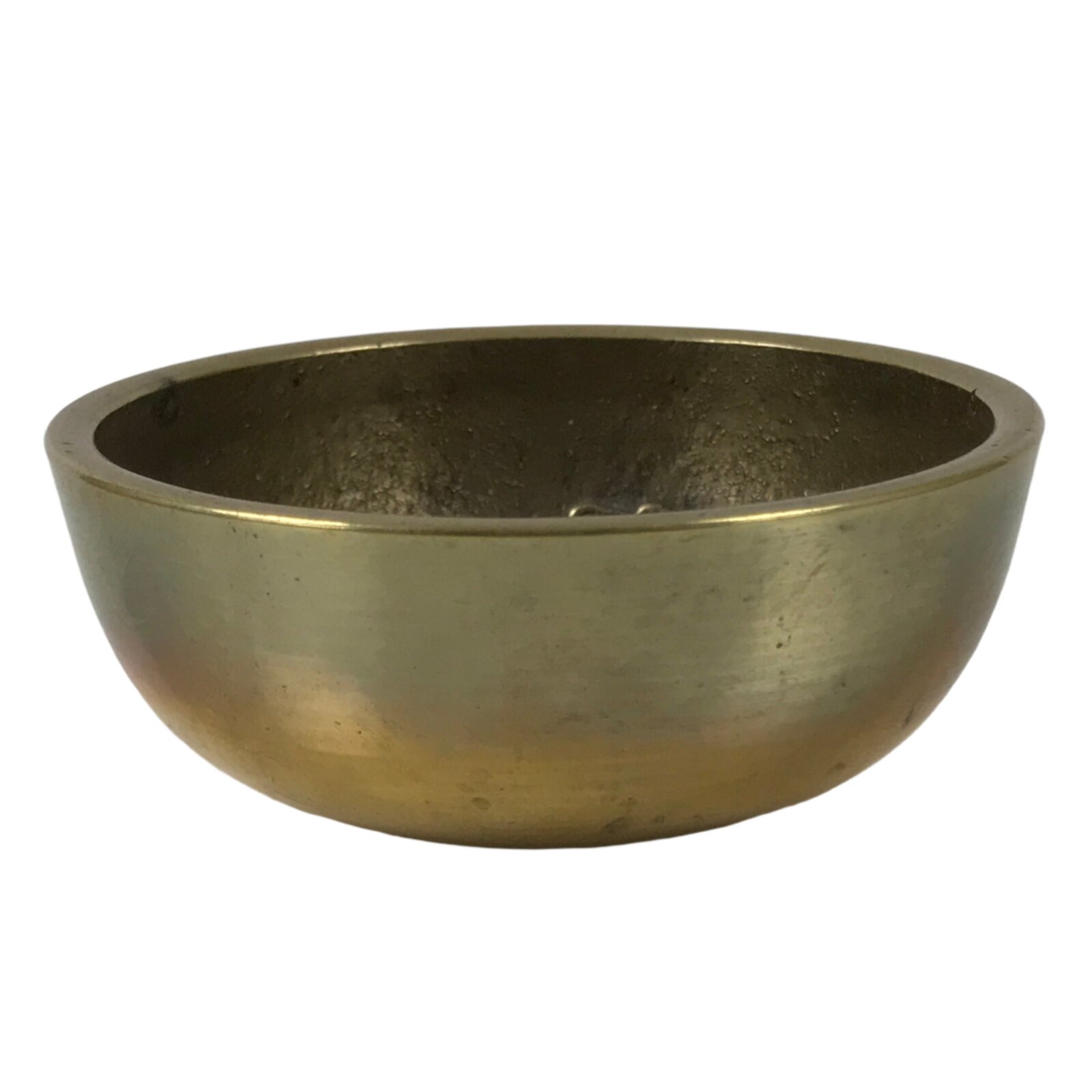 Japanese Buddhist Altar Fitting Brass Metal Orin Bell Singing Bowl Butsugu BA589