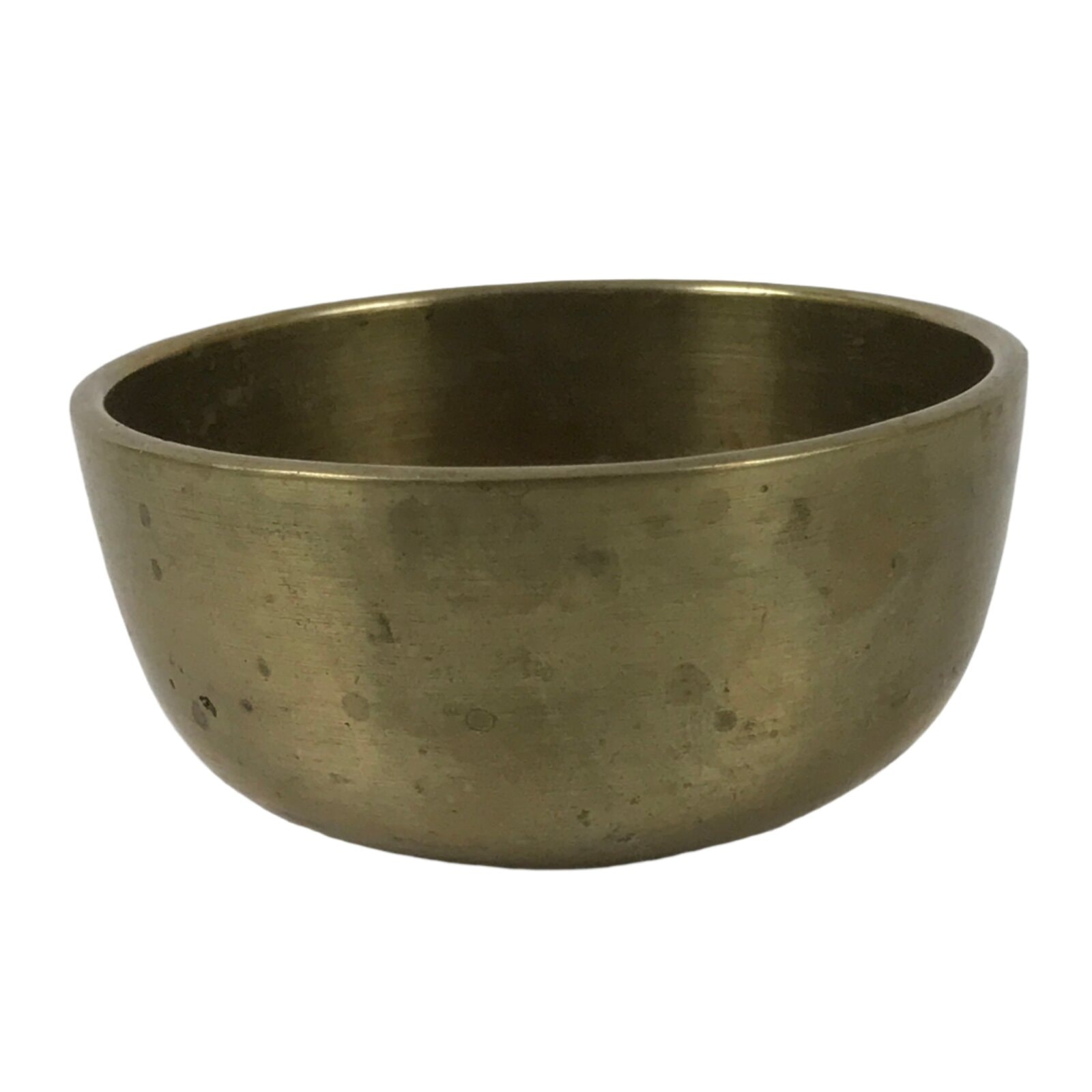 Japanese Buddhist Altar Fitting Brass Metal Orin Bell Singing Bowl Butsugu BA593