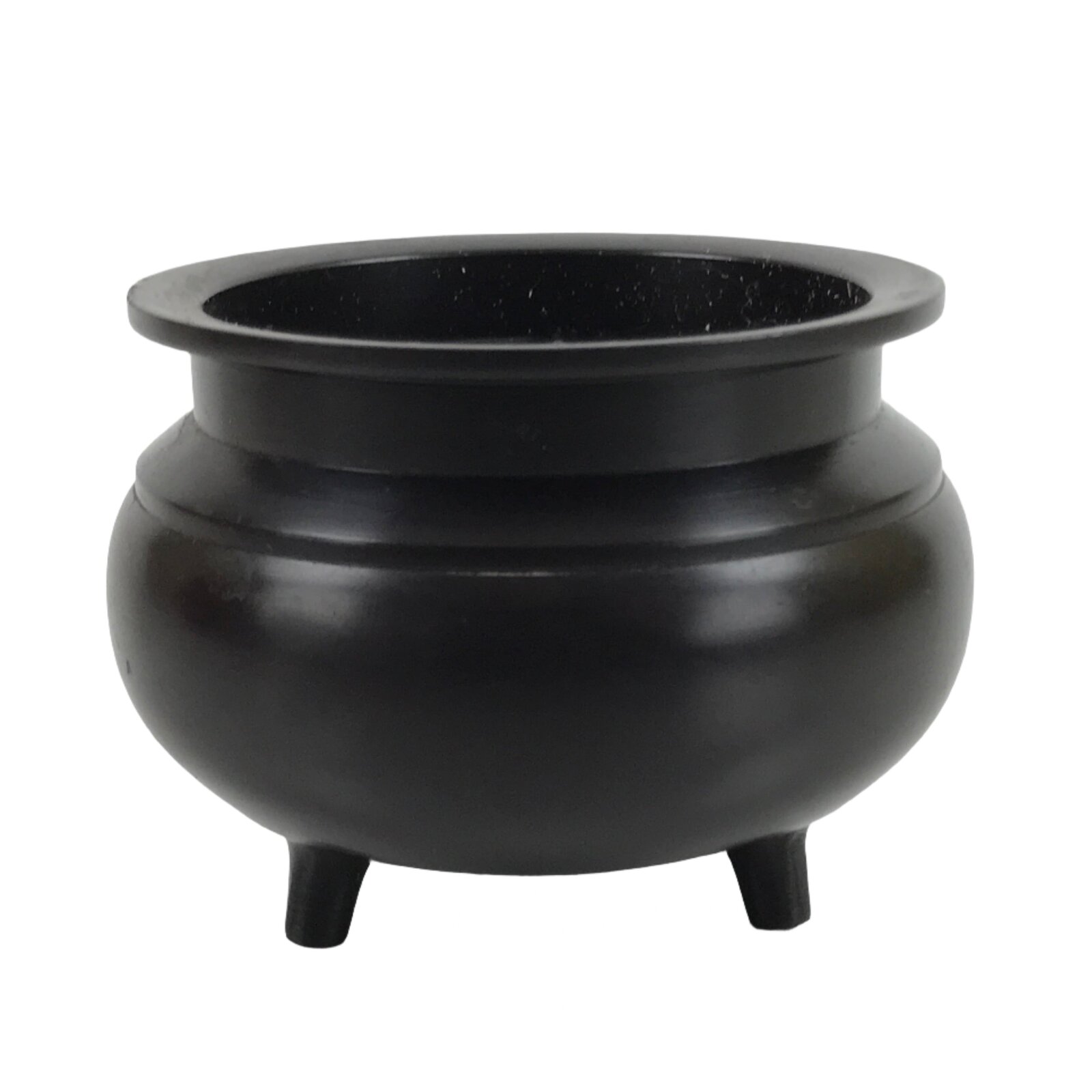 Japanese Buddhist Altar Fitting Bronze Incense Burner Vtg Small Koro Brown BA320