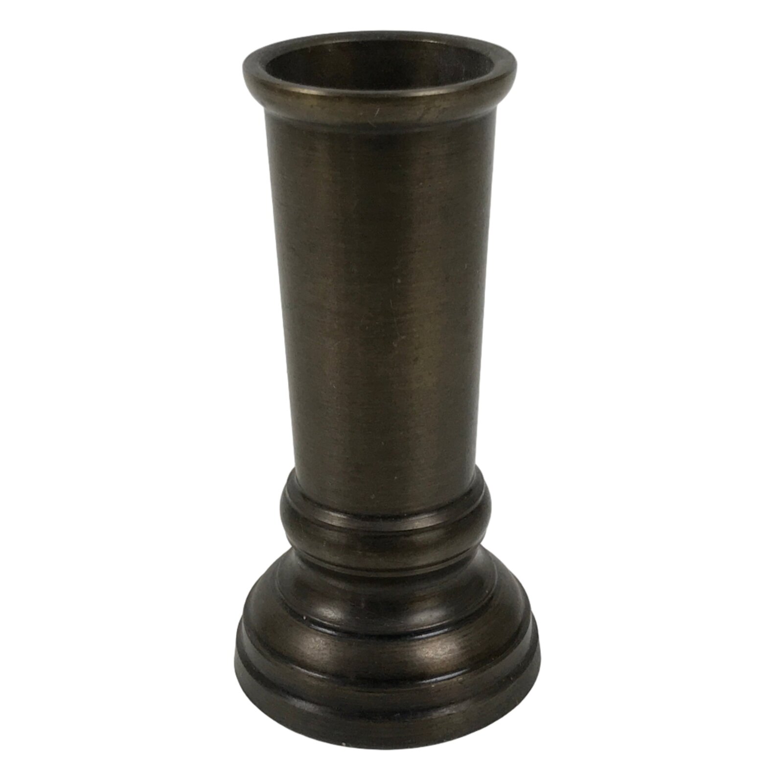 Japanese Buddhist Altar Fitting Bronze Metal Incense Holder Vtg Senkousashi BA73