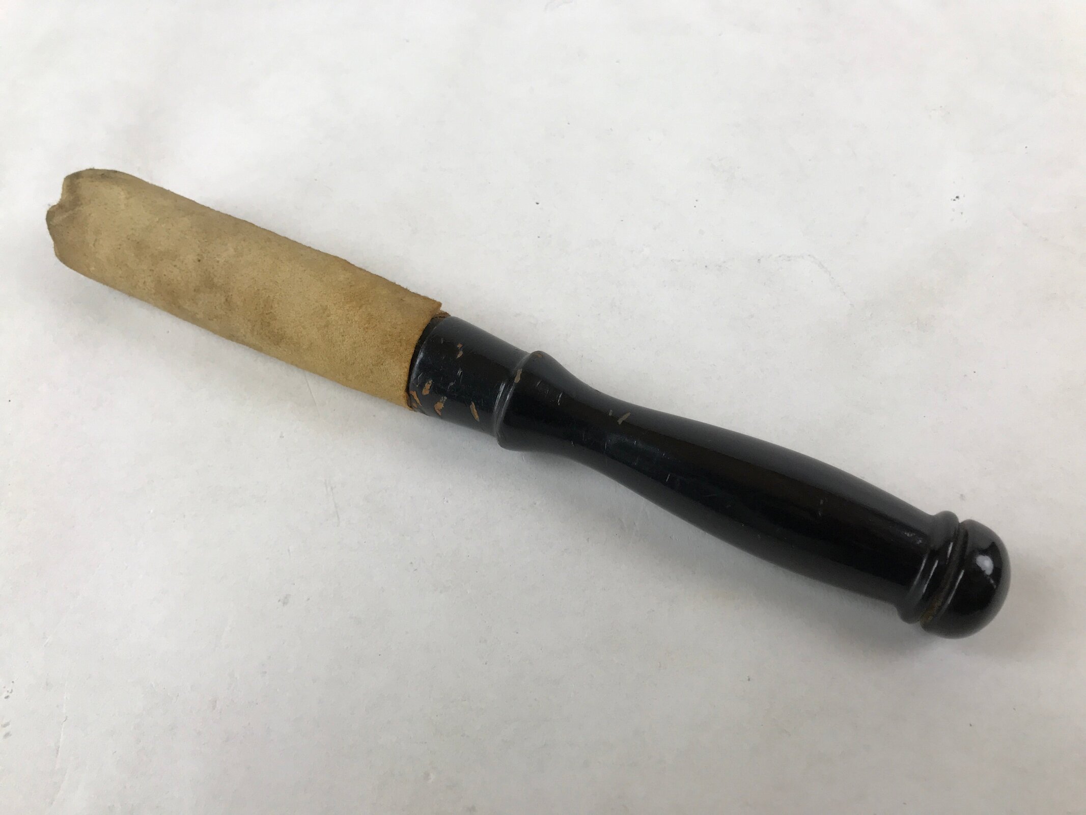 Japanese Buddhist Altar Fitting Bronze Orin Bell Vtg Singing Bowl Pillow BA245