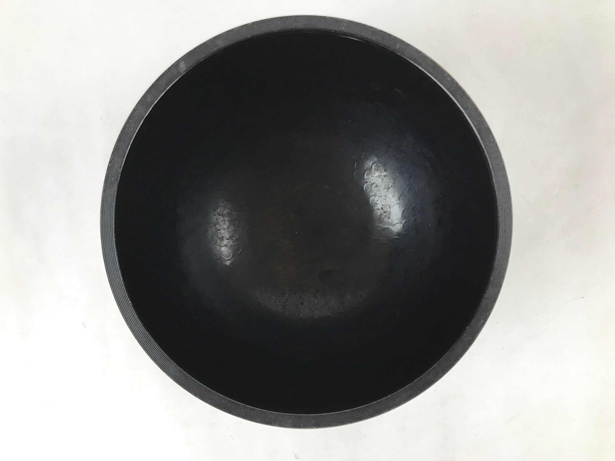 Japanese Buddhist Altar Fitting Bronze Orin Bell Vtg Singing Bowl Pillow BA246