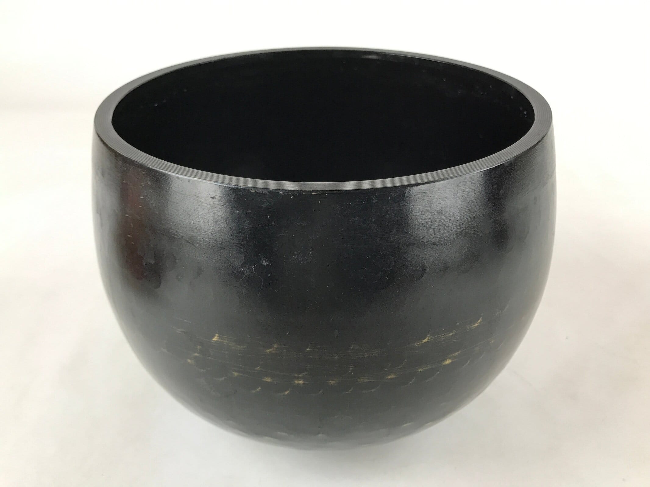 Japanese Buddhist Altar Fitting Bronze Orin Bell Vtg Singing Bowl Pillow BA246