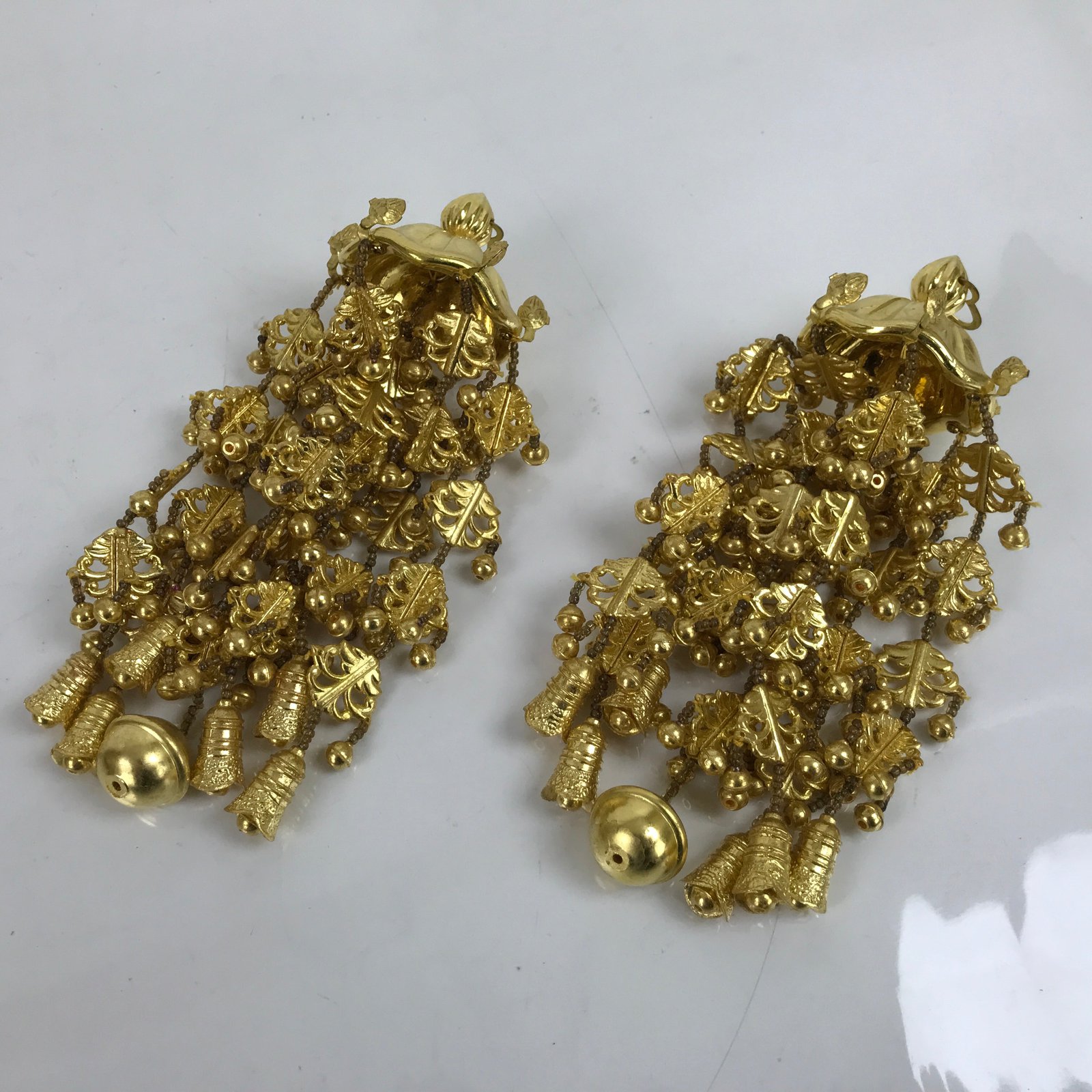 Japanese Buddhist Altar Fitting Hanging Lantern Resin Yoraku Vtg Butsugu BA349