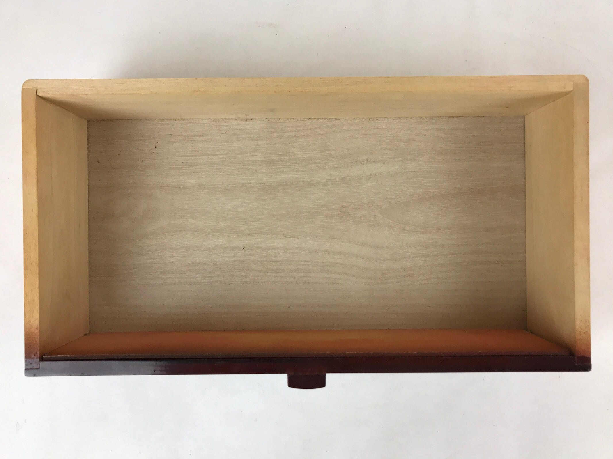 Japanese Buddhist Altar Fitting Lacquer Kyozukue Offering Table Vtg Brown BA242