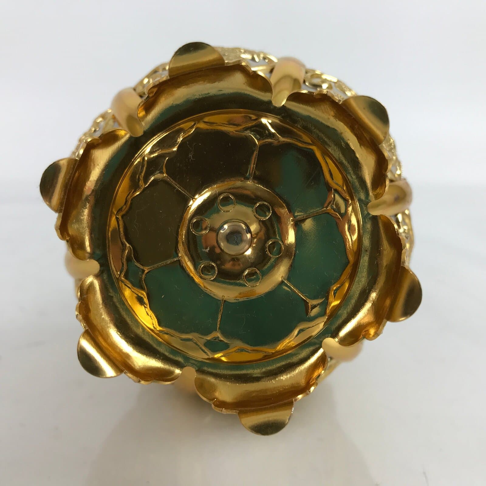 Japanese Buddhist Altar Fitting Metal Butsudan Hanging Lantern Tsuri Toro BA347