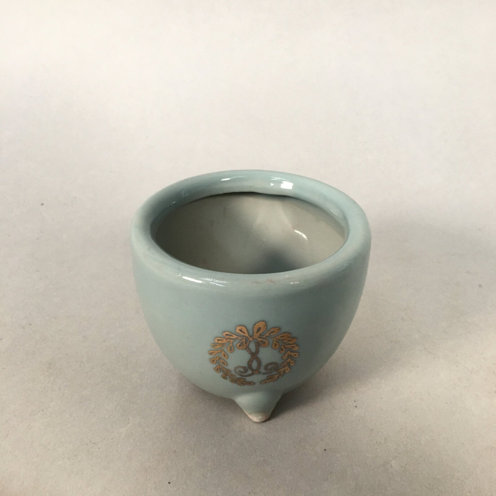 Japanese Buddhist Altar Fitting Porcelain Incense Burner Vtg Koro Butsudan BU319