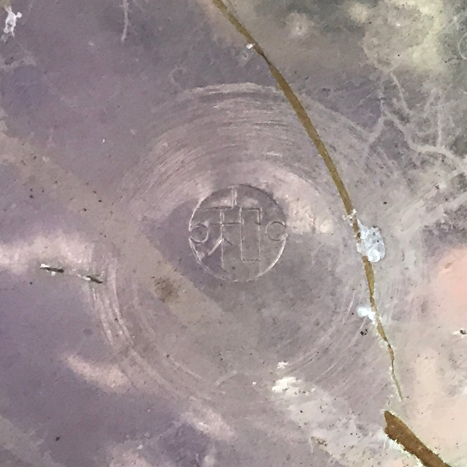 Japanese Buddhist Altar Fitting Silver Candle Stand set Vtg Shokudai BU768