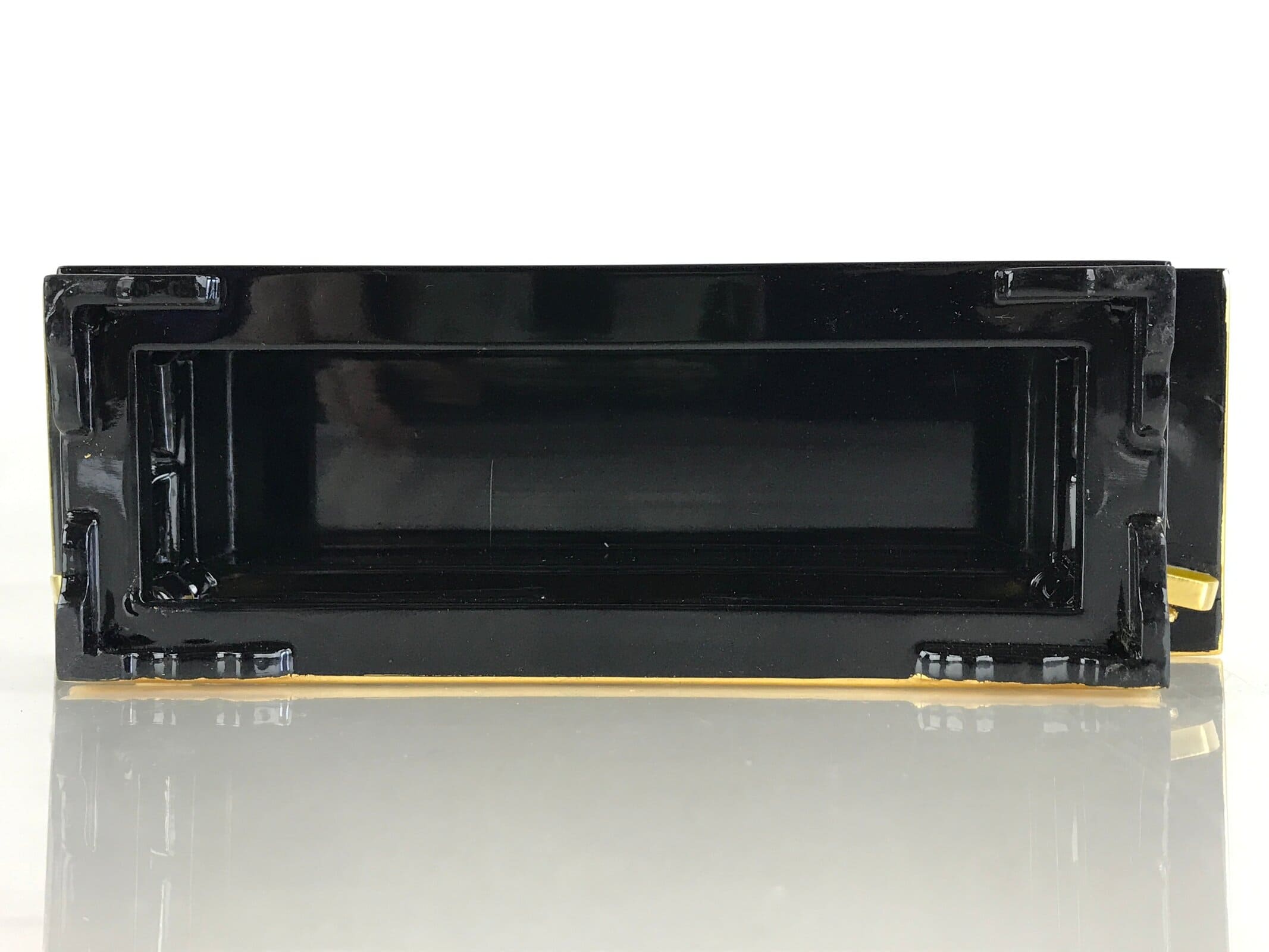 Japanese Buddhist Altar Fitting Wood Lacquer Offering Table Maejyoku Gold BU943