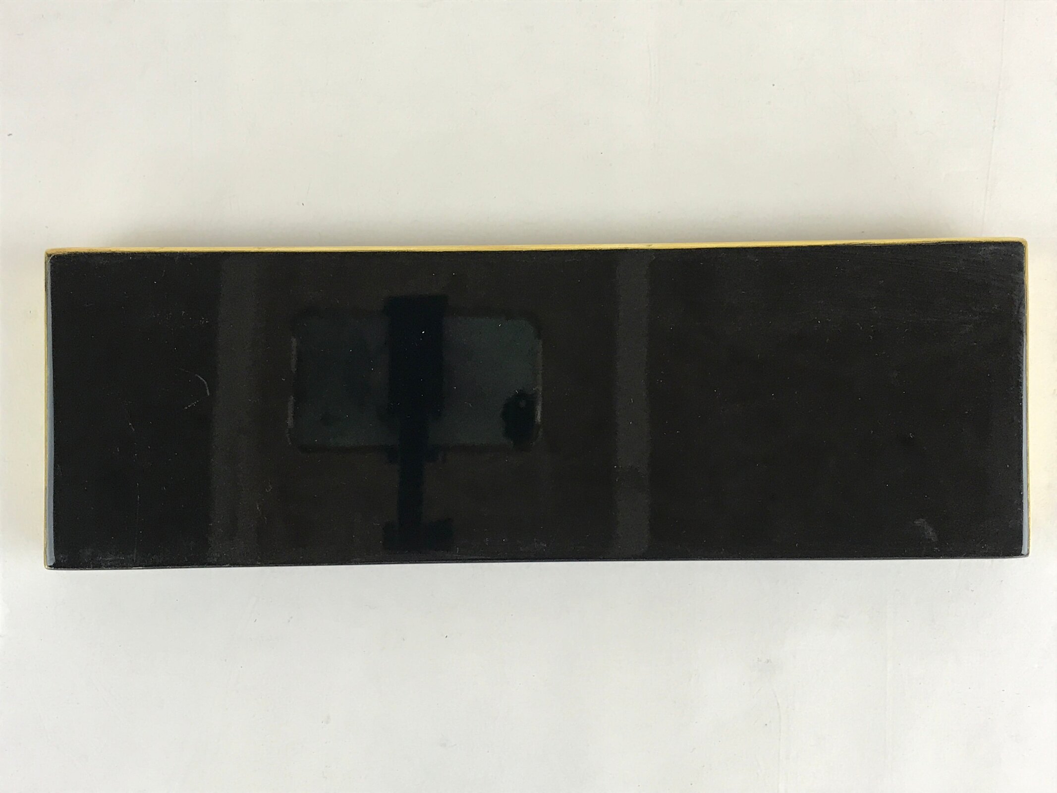 Japanese Buddhist Altar Fitting Wood Lacquer Offering Table Maejyoku Gold BU943