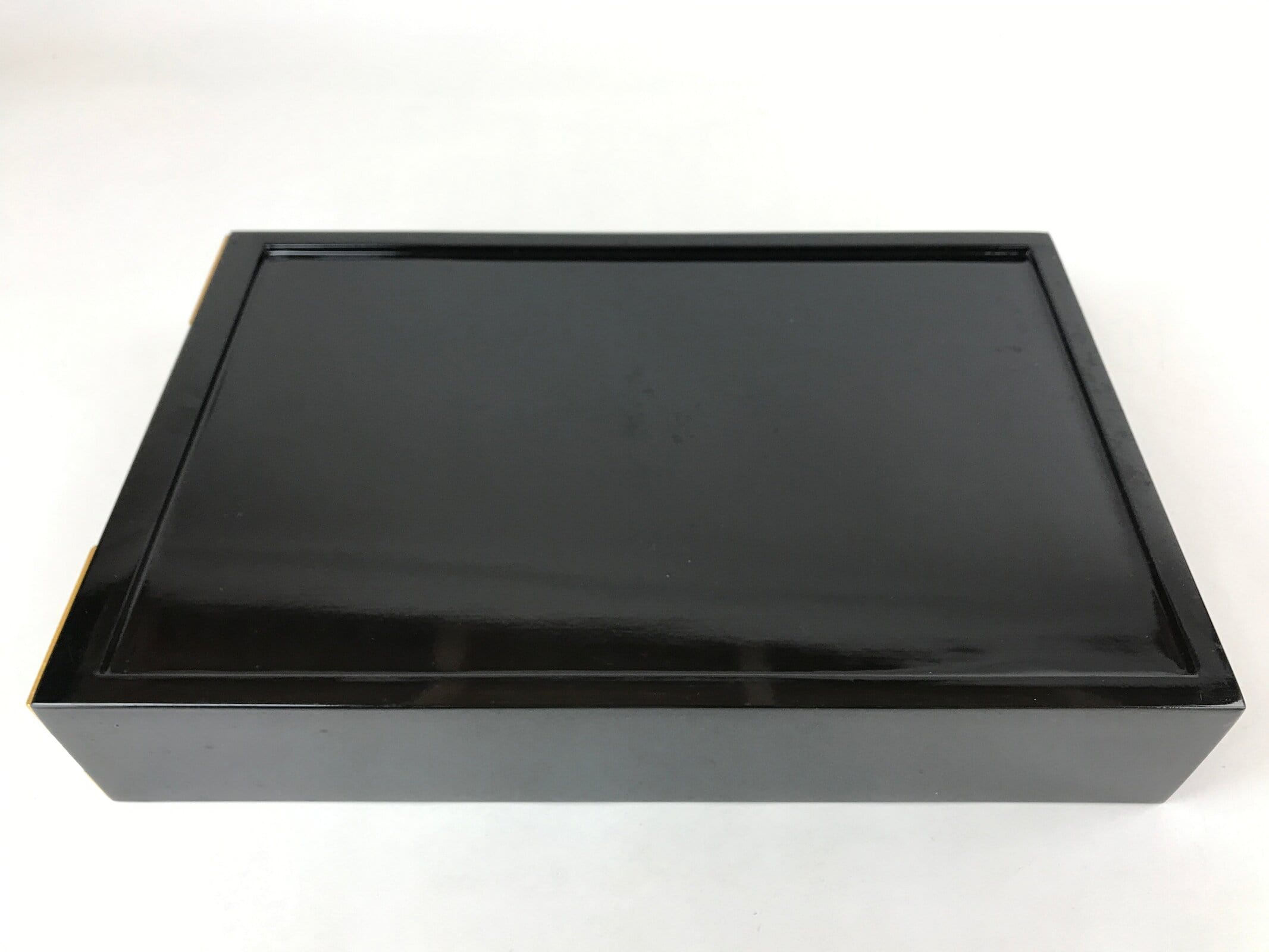 Japanese Buddhist Altar Lacquered Drawer Vtg Gilt Makie Scenery Raden Gold BA230