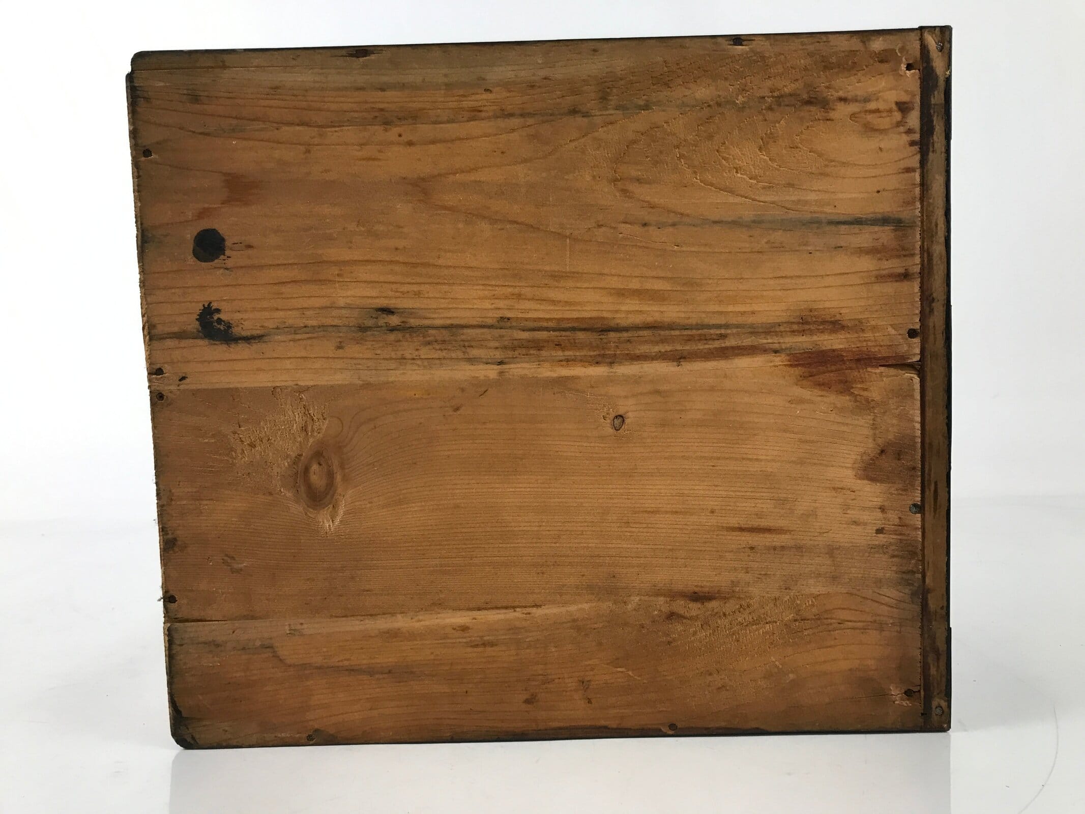 Japanese Buddhist Altar Lacquered Drawer Vtg Gold Makie Iris Carnation BA501